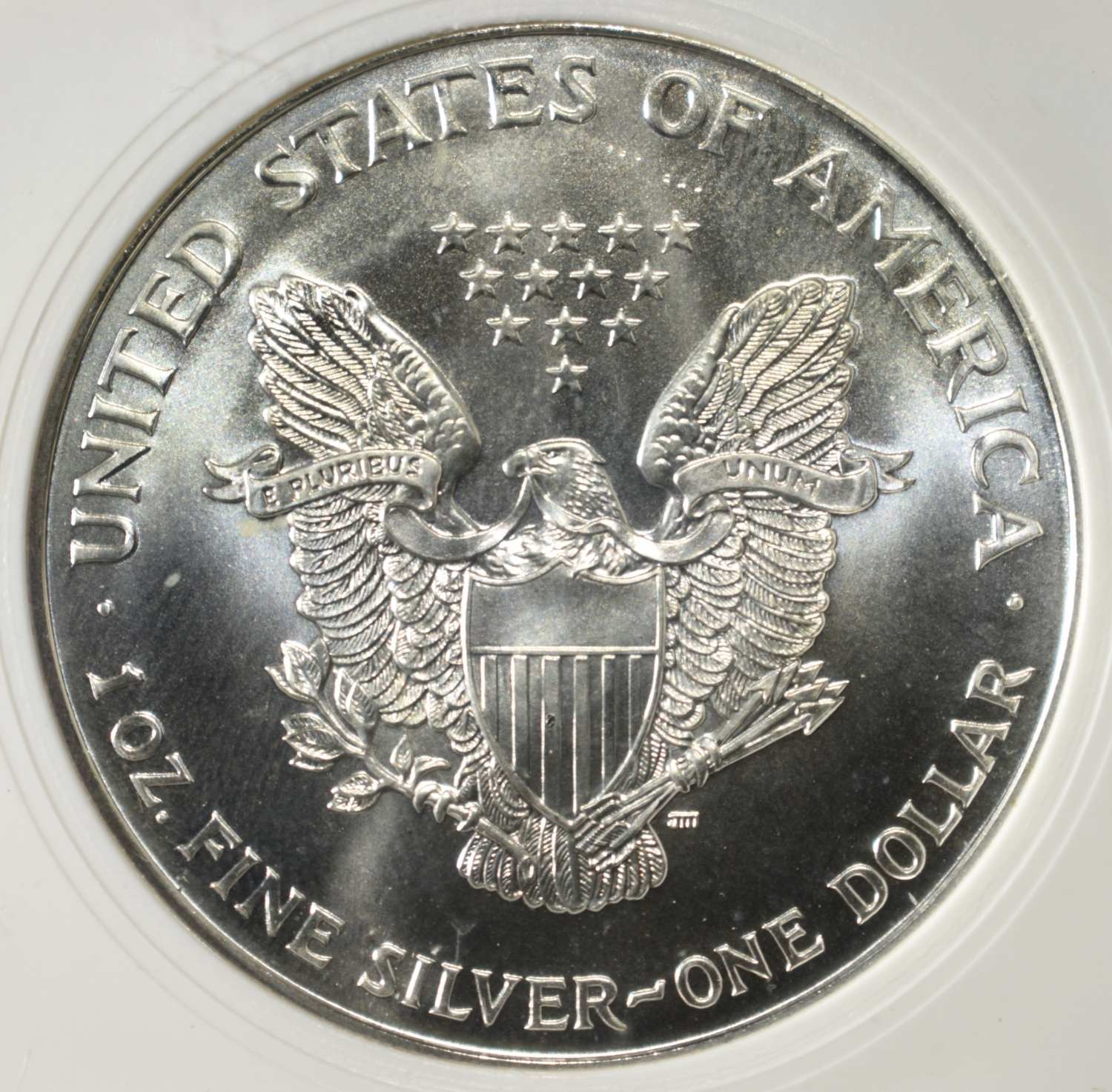 1994 AMERICAN SILVER EAGLE PCI PERFECT GEM BU
