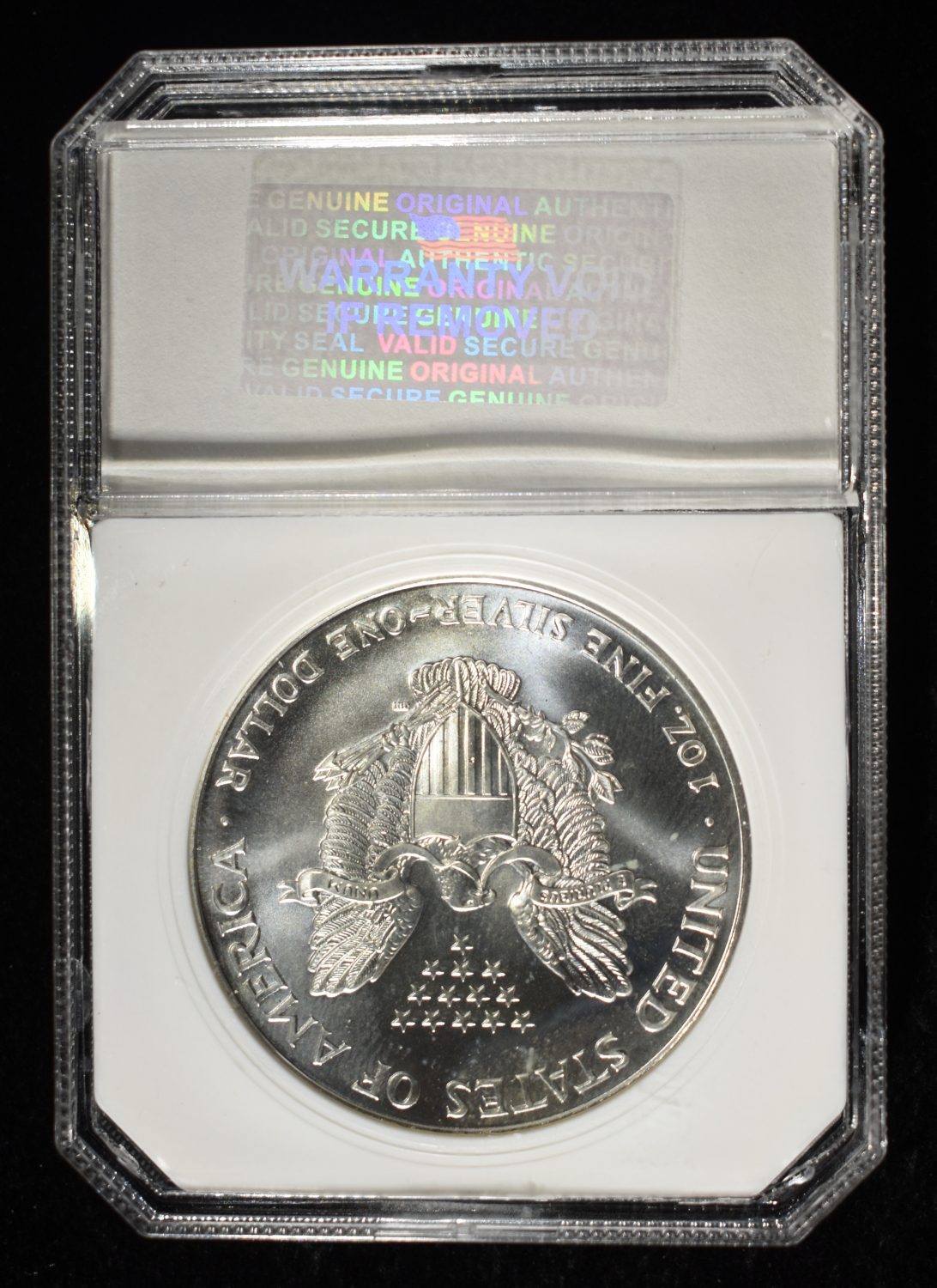 1994 AMERICAN SILVER EAGLE PCI PERFECT GEM BU