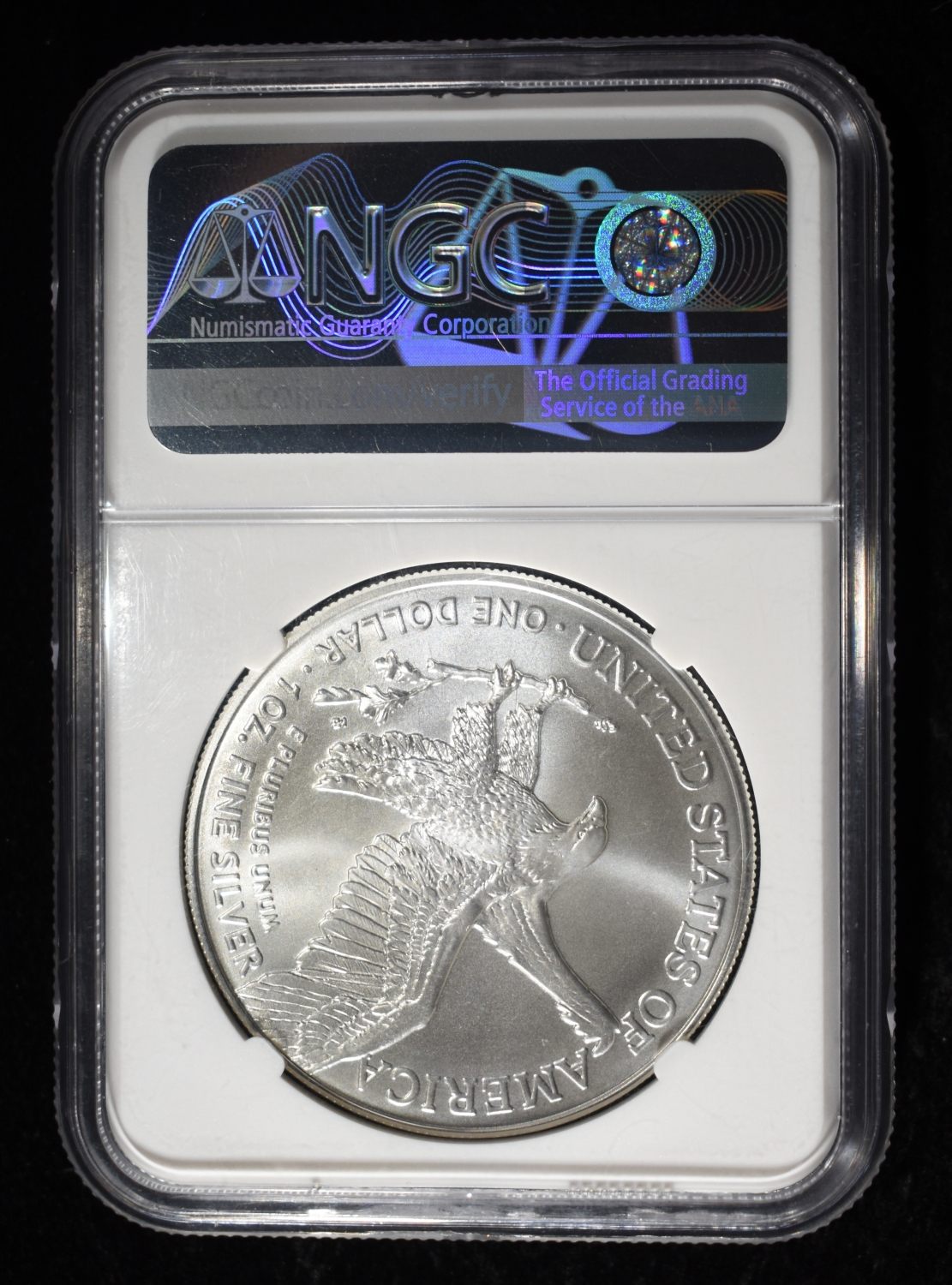 2021 AMERICAN SILVER EAGLE NGC MS70 T2 FDI