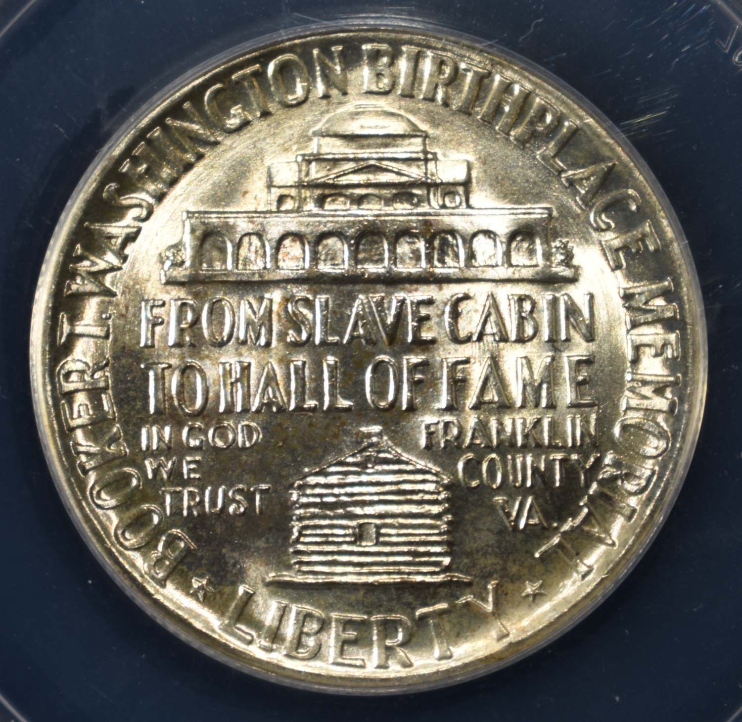 1949 BOOKER T WASHINGTON COMMEM HALF ANACS MS-64