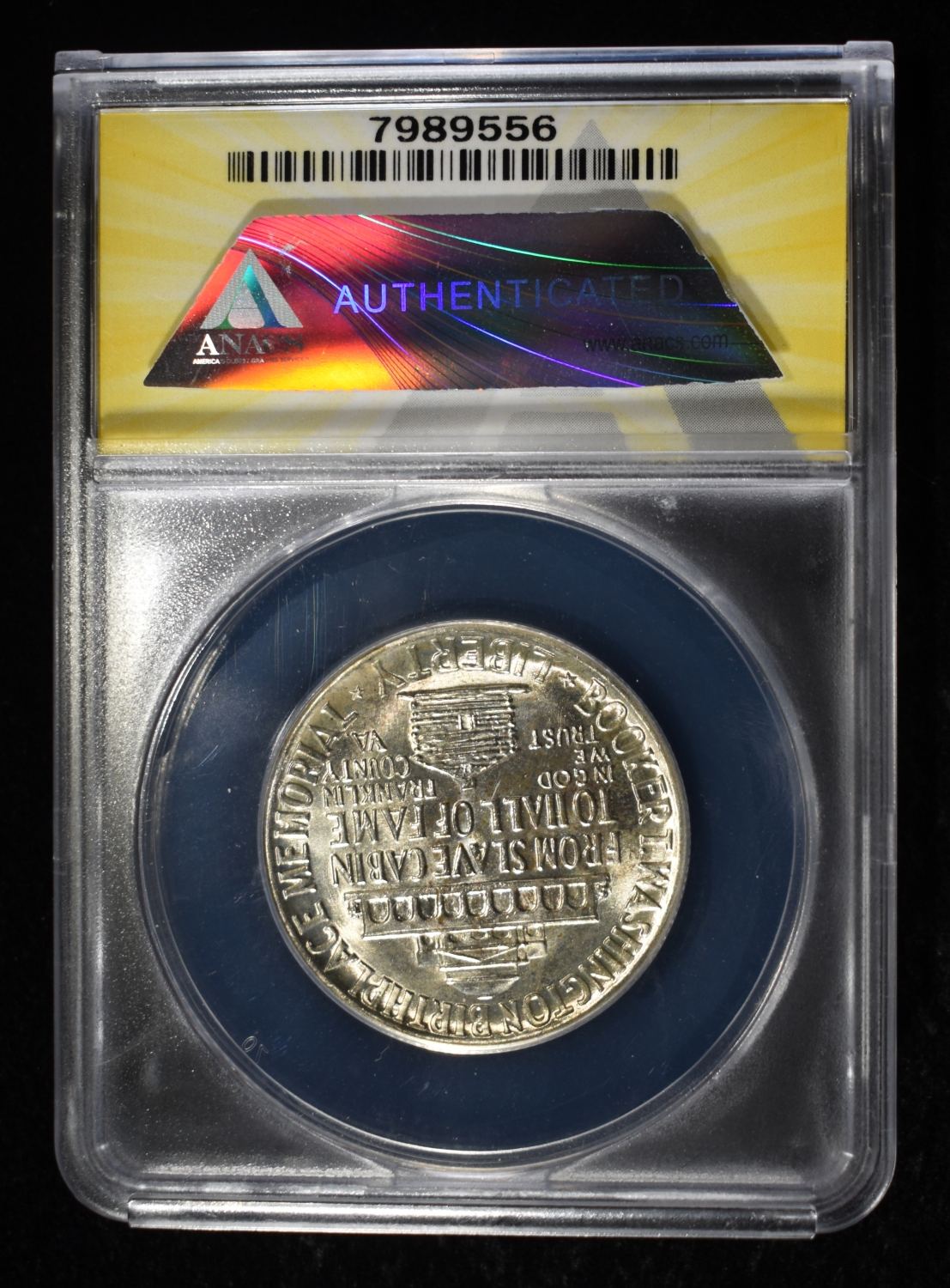 1949 BOOKER T WASHINGTON COMMEM HALF ANACS MS-64
