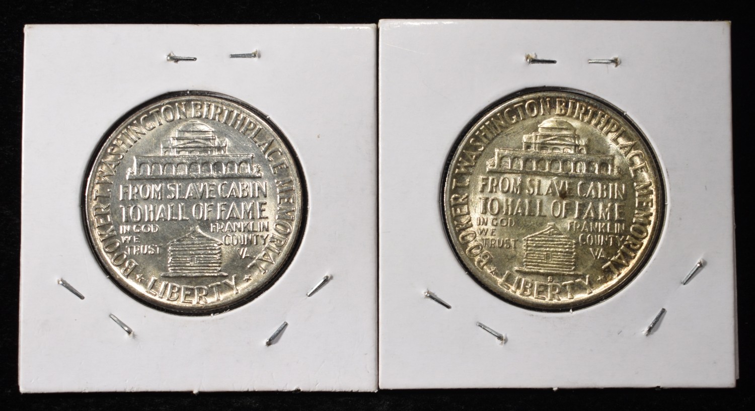 1950-S & 1951 BTW COMMEM HALVES CH BU