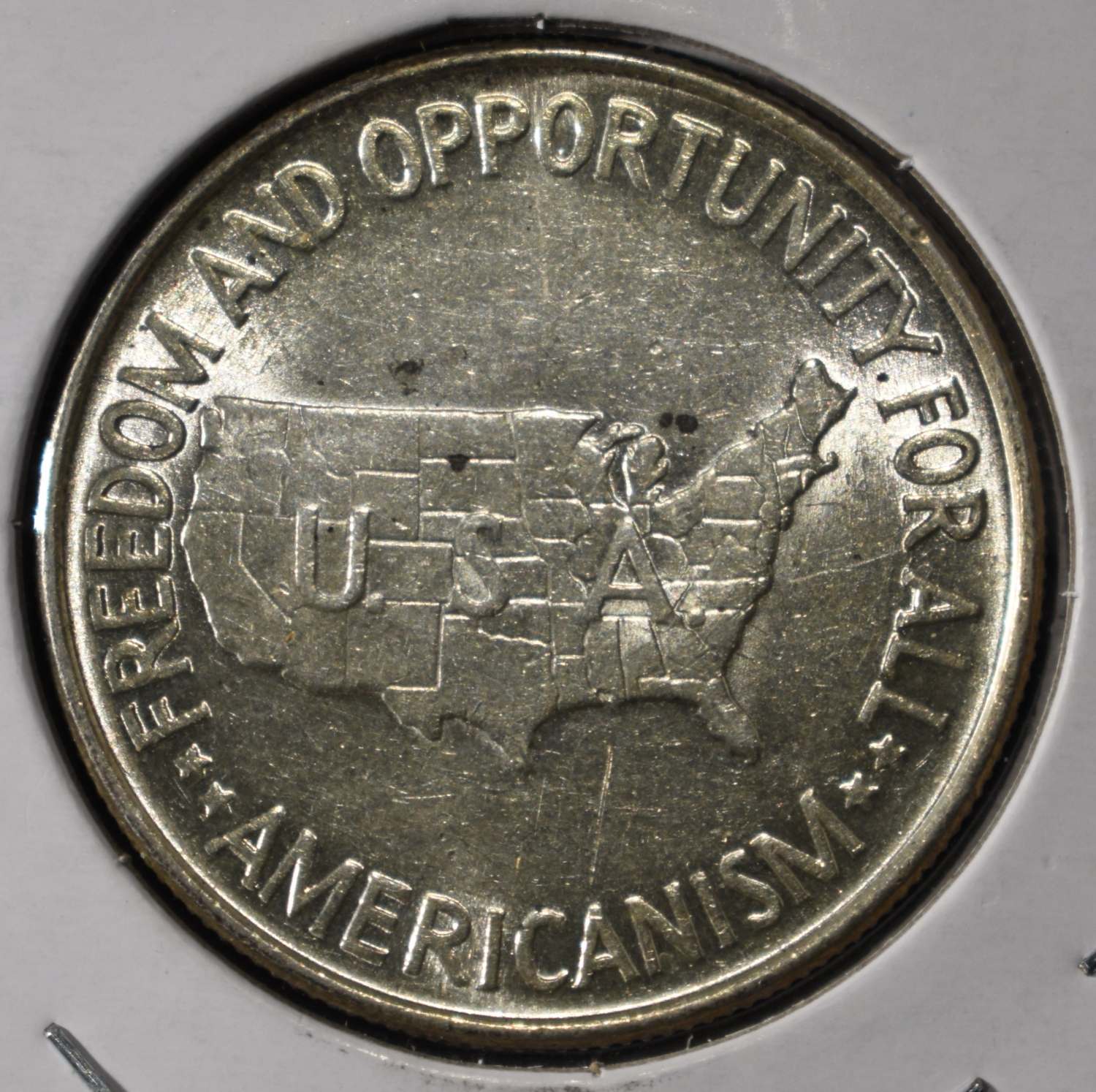 1952 WASH/CARVER COMMEM HALF CH BU