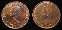 (40) ONE PENNY GREAT BRITAIN. LEADERS IN ON-LINE AUCTIONS ESTIMATE $200 - $250.Image - 1