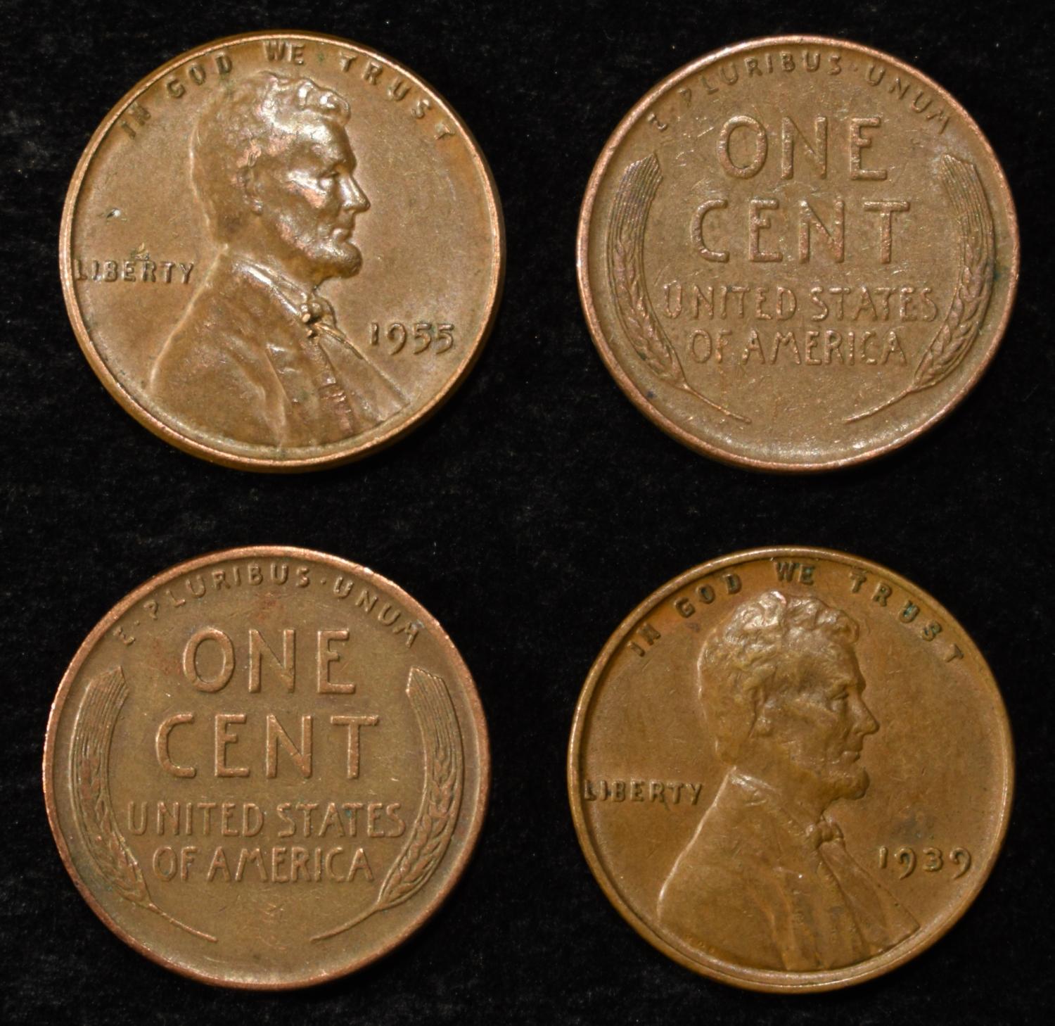 (500) WHEAT CENTS