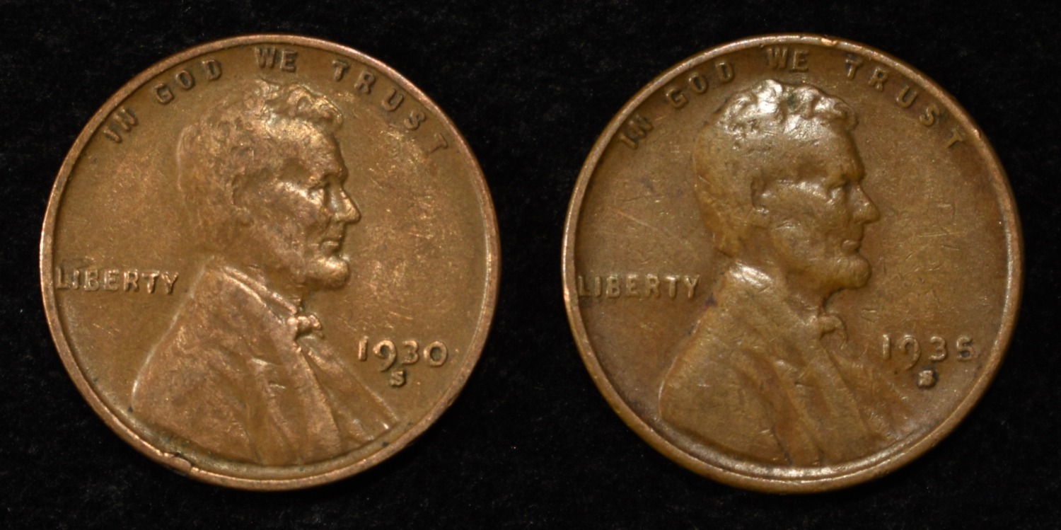200 "S" MINT WHEAT CENTS