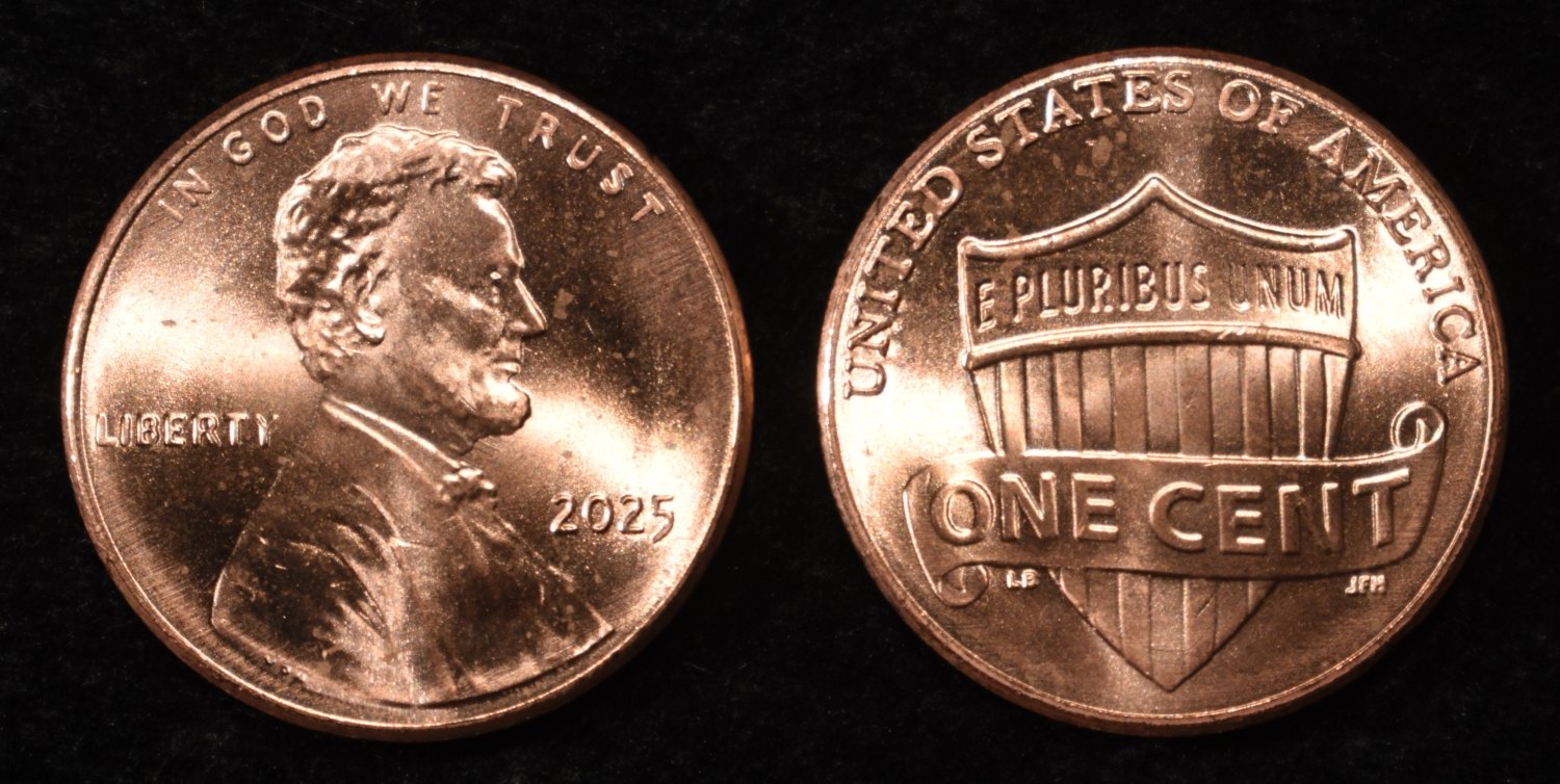 2025 & 2025-D LINCOLN CENT ROLLS