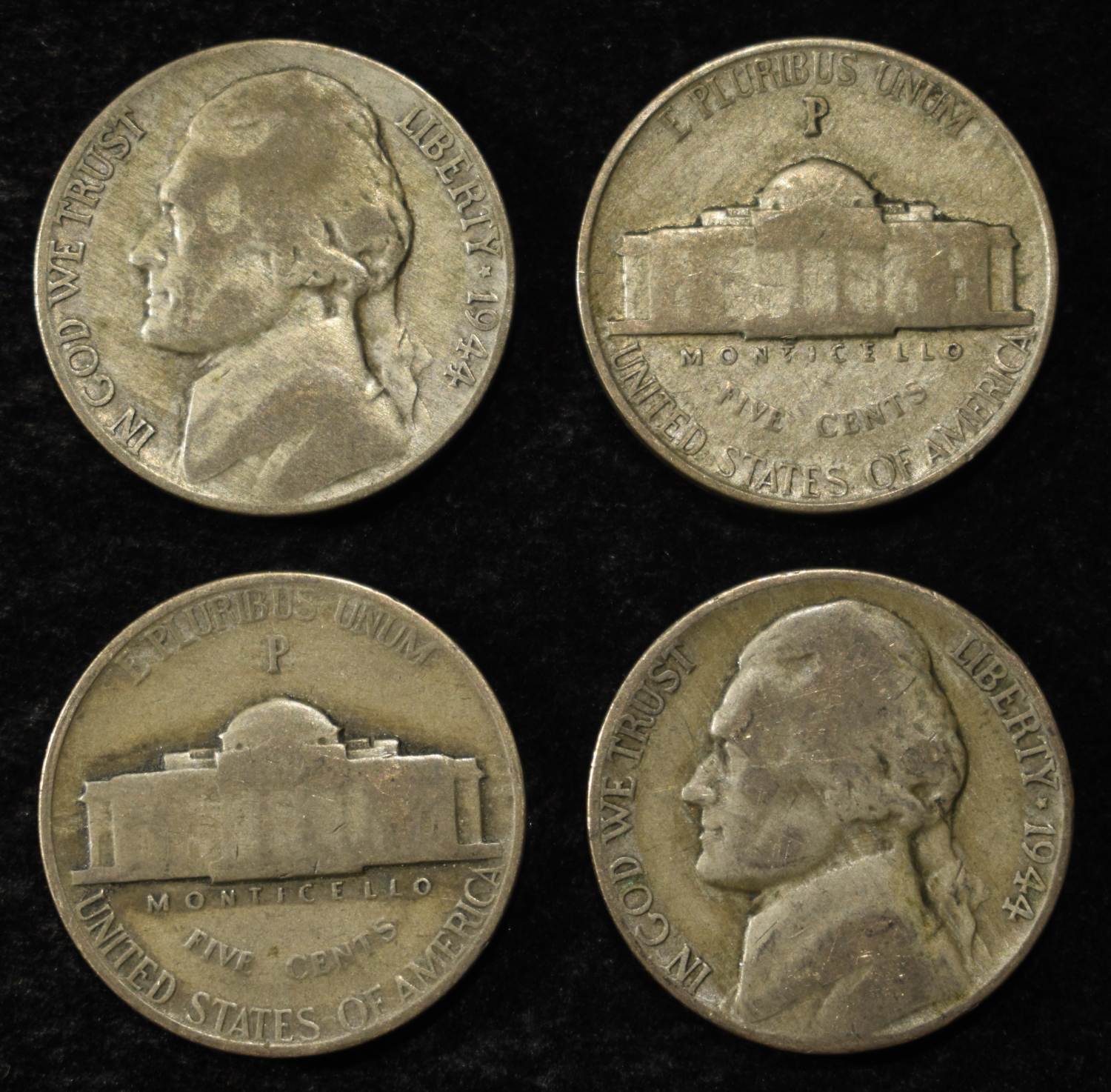 (40) WAR NICKELS