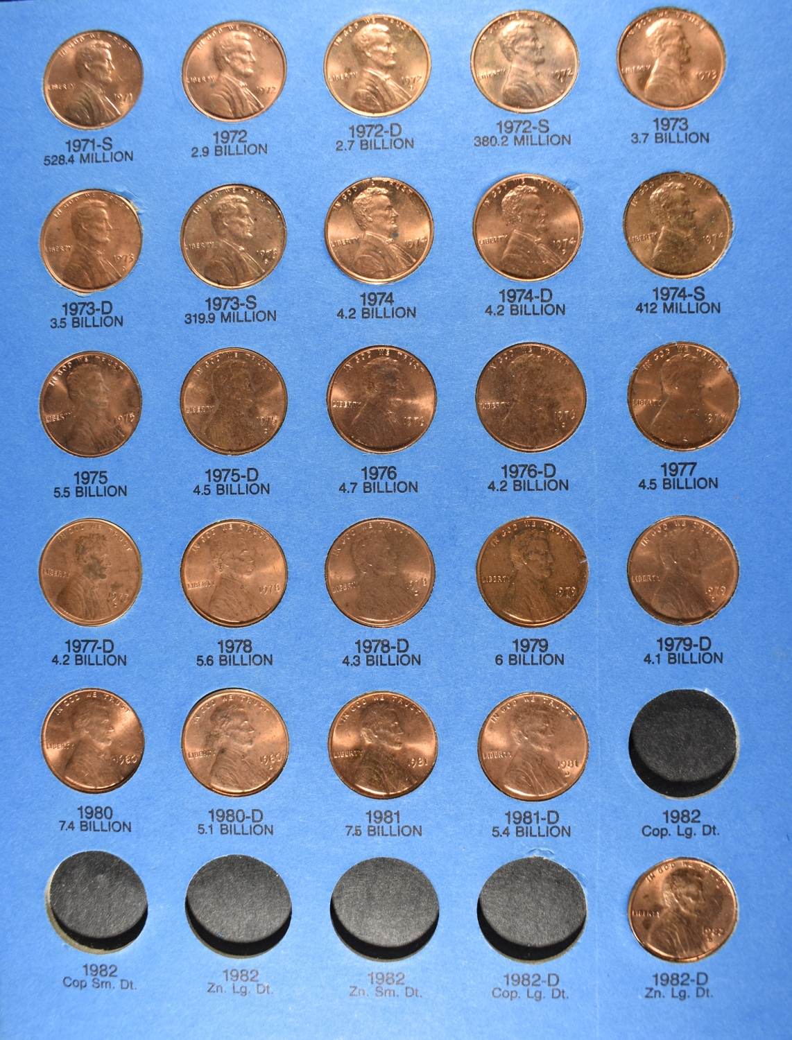 (4) LINCOLN HEAD CENT COLLECTION WHITMAN