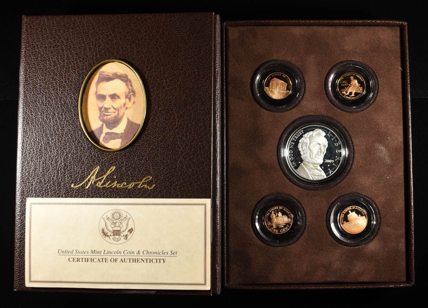 2009 LINCOLN COIN & CHRONICLES SET
