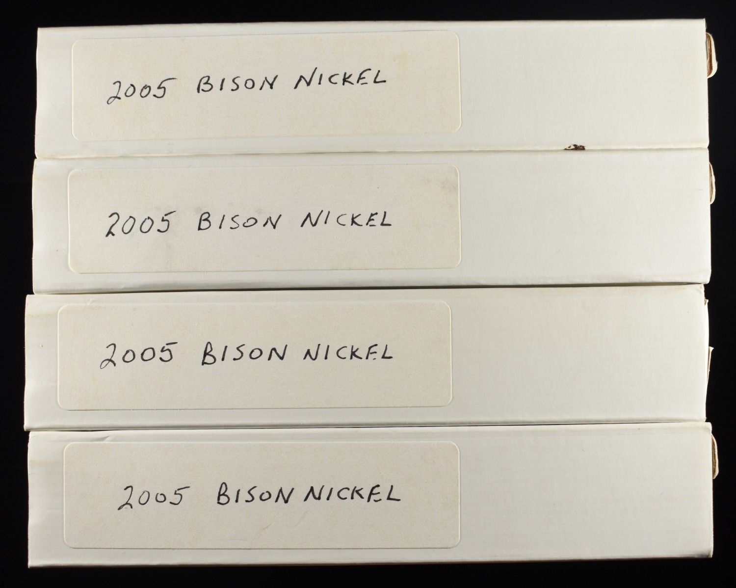 (4) 2005 BISON NICKEL SETS