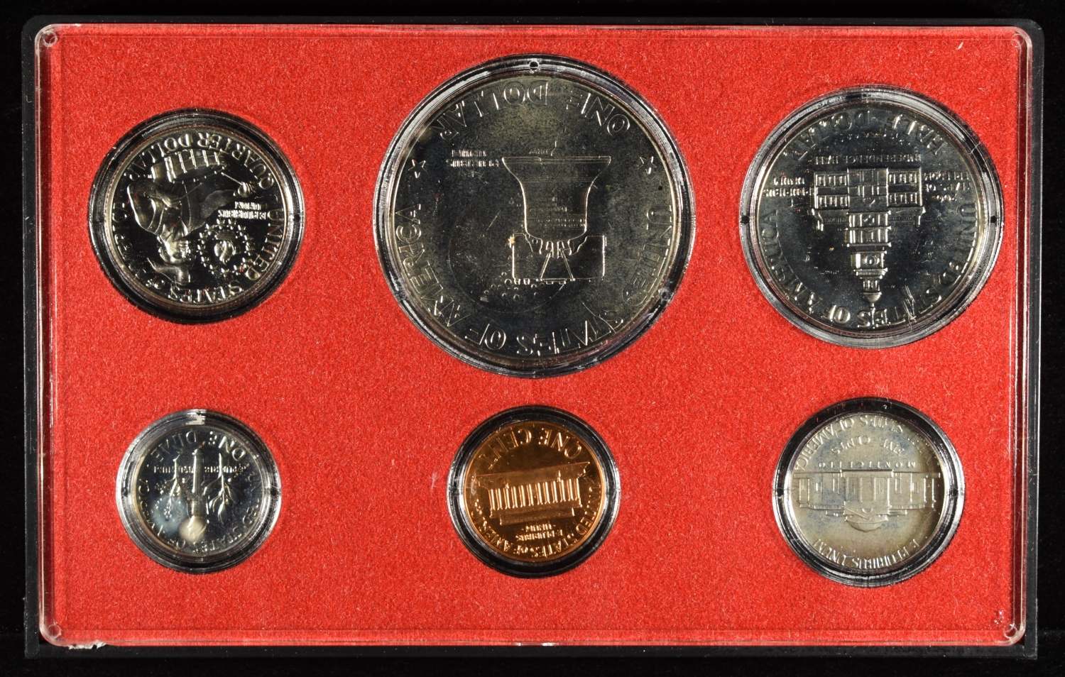 1976, 77, 79 & (2) 1975, 1978 PROOF SETS