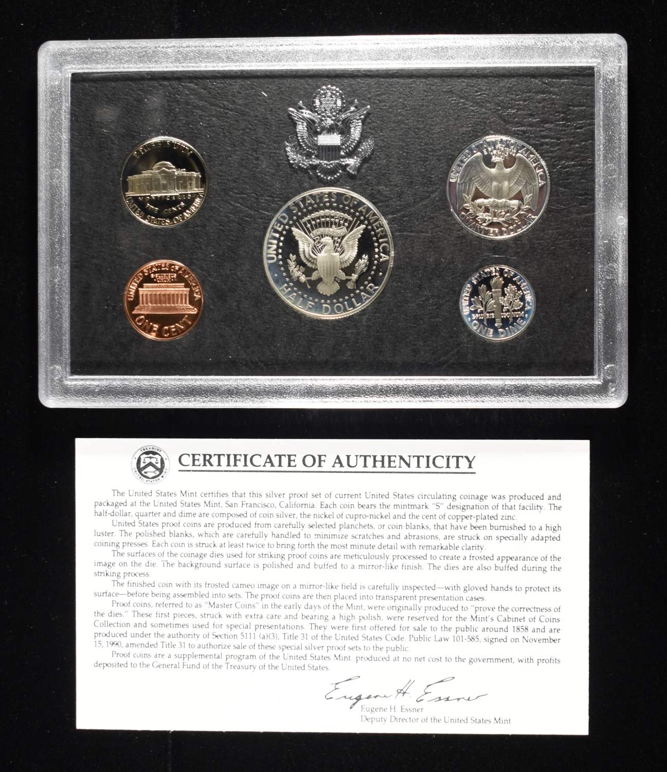 1992 SILVER PROOF SET