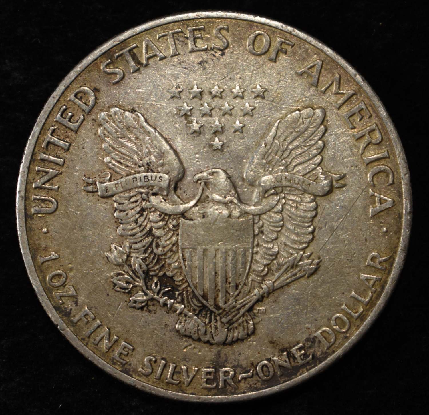 1989 AMERICAN SILVER EAGLE