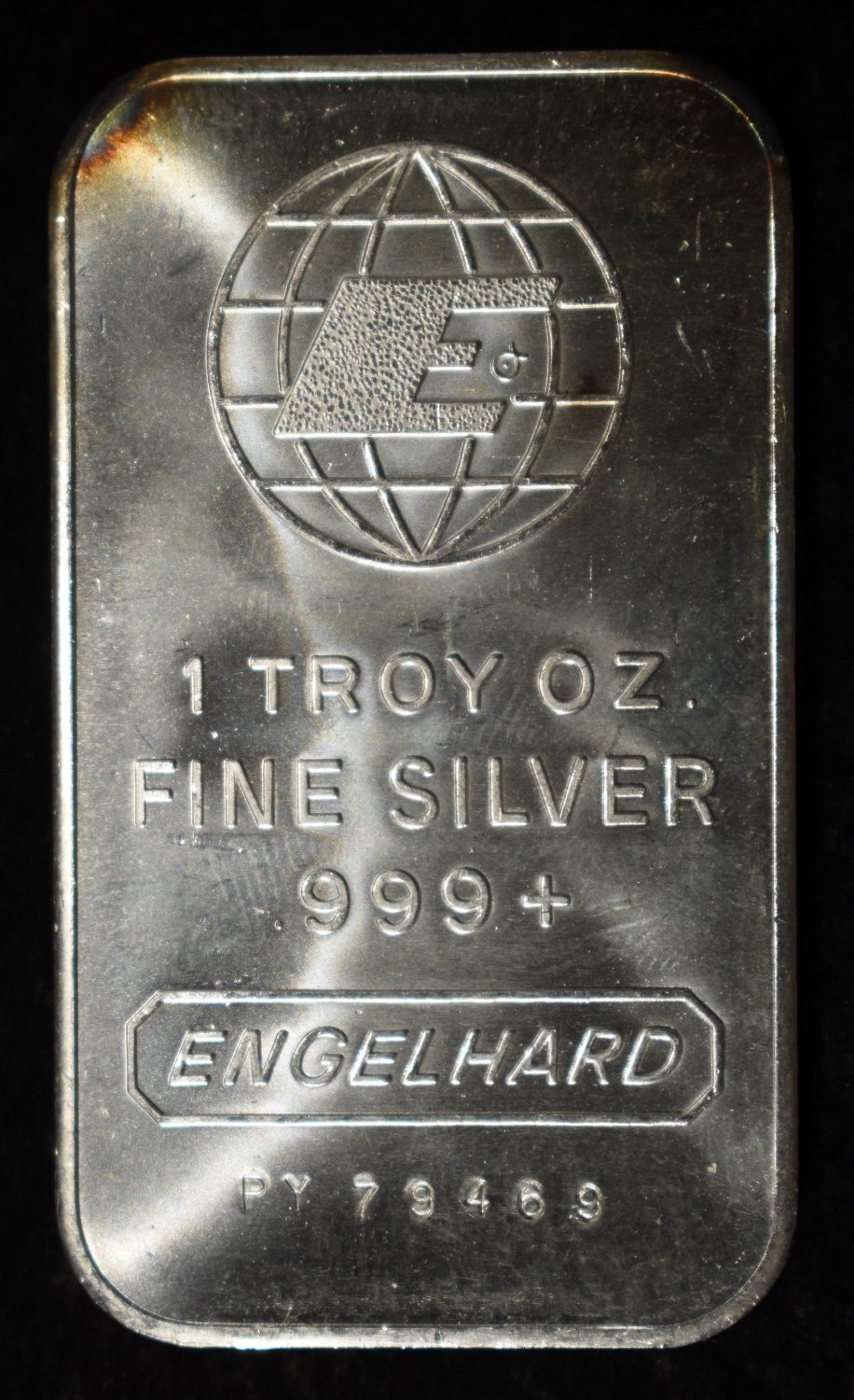 ENGELHARD 1 OZ .999 SILVER BAR