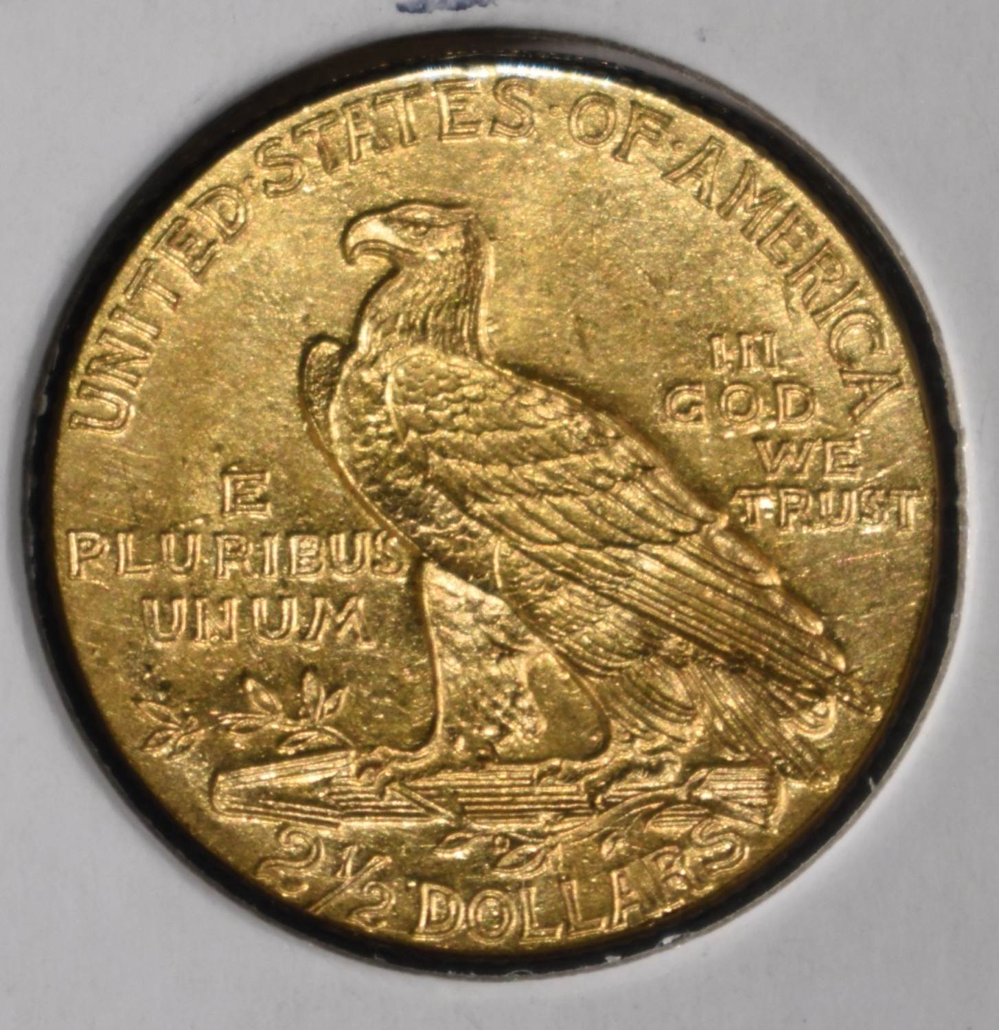 1912 $2.5 INDIAN GOLD BU