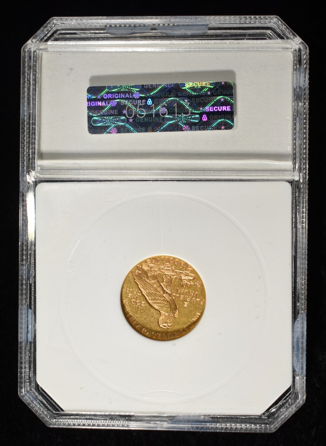 1915 $2.50 INDIAN GOLD PCI AU/BU