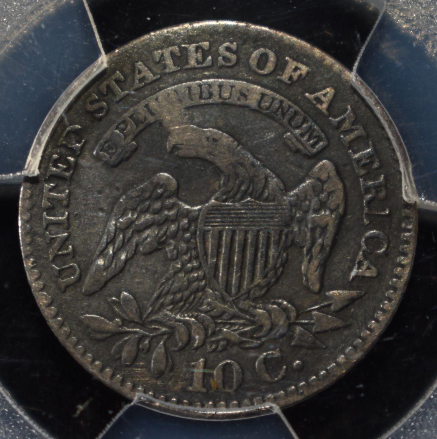 1827 CAPPED BUST HALF DOLLAR PCGS GENUINE
