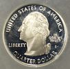 2007-S SILVER WASHINGTON 25C WY ICG PR70DCAM. FIRST DAY ISSUE ESTIMATE $160 - $210.Image - 2