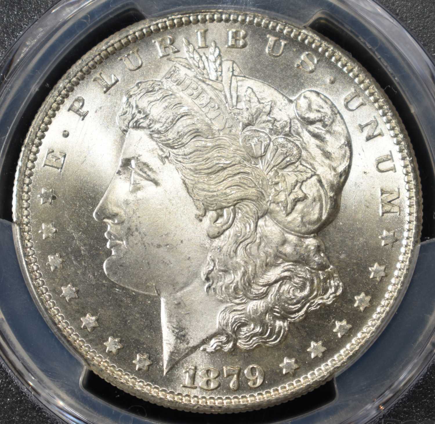 1879-S MORGAN DOLLAR PCGS MS-65