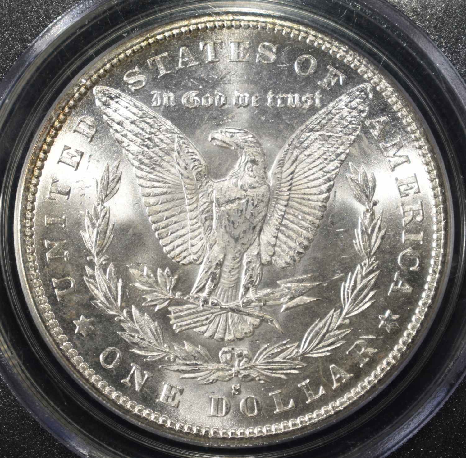 1880-S MORGAN DOLLAR PCGS MS-64