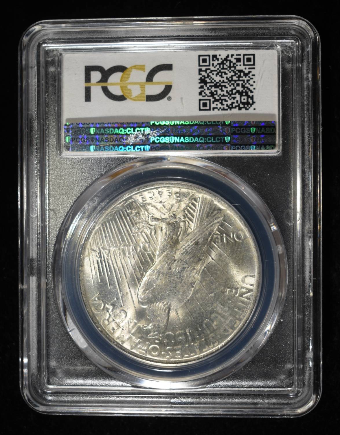 1923 PEACE DOLLAR PCGS MS63