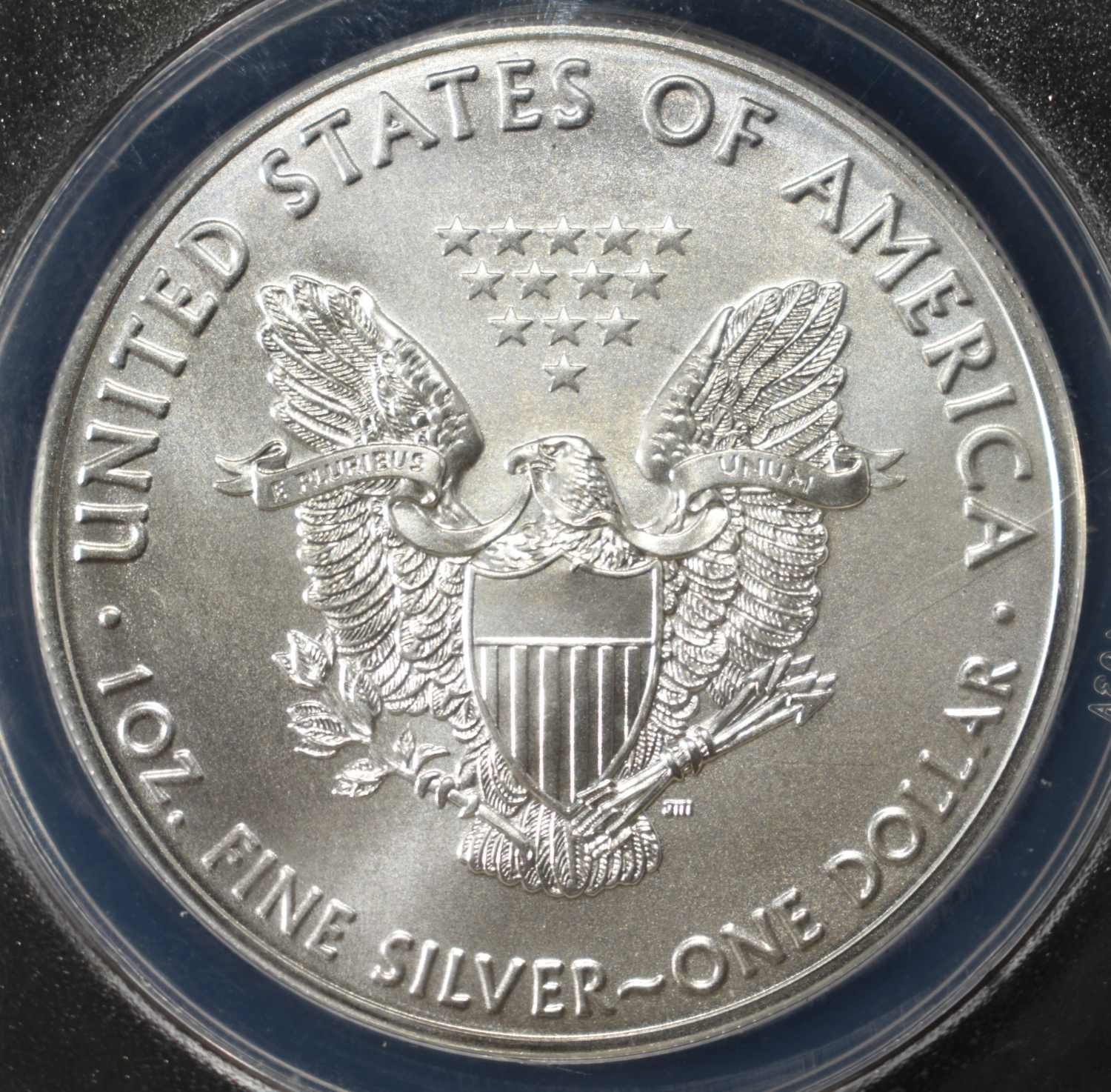 2019 AMERICAN SILVER EAGLE ANACS MS70