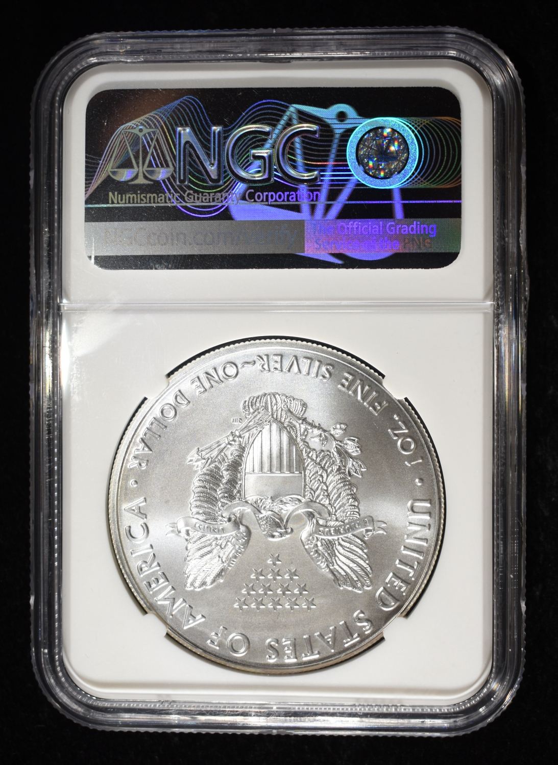 2021 AMERICAN SILVER EAGLE NGC MS70