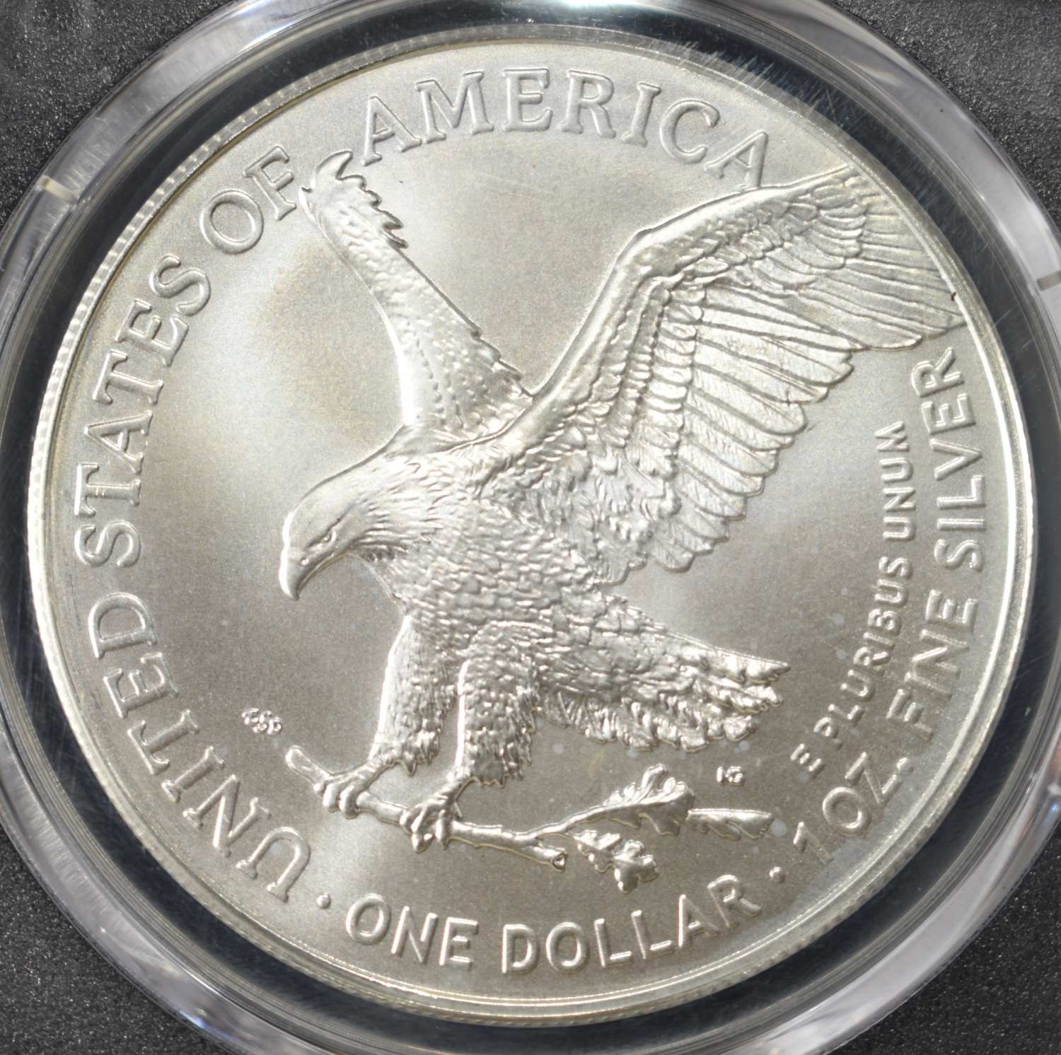 2025-(P) AMERICAN SILVER EAGLE PCGS GEM BU