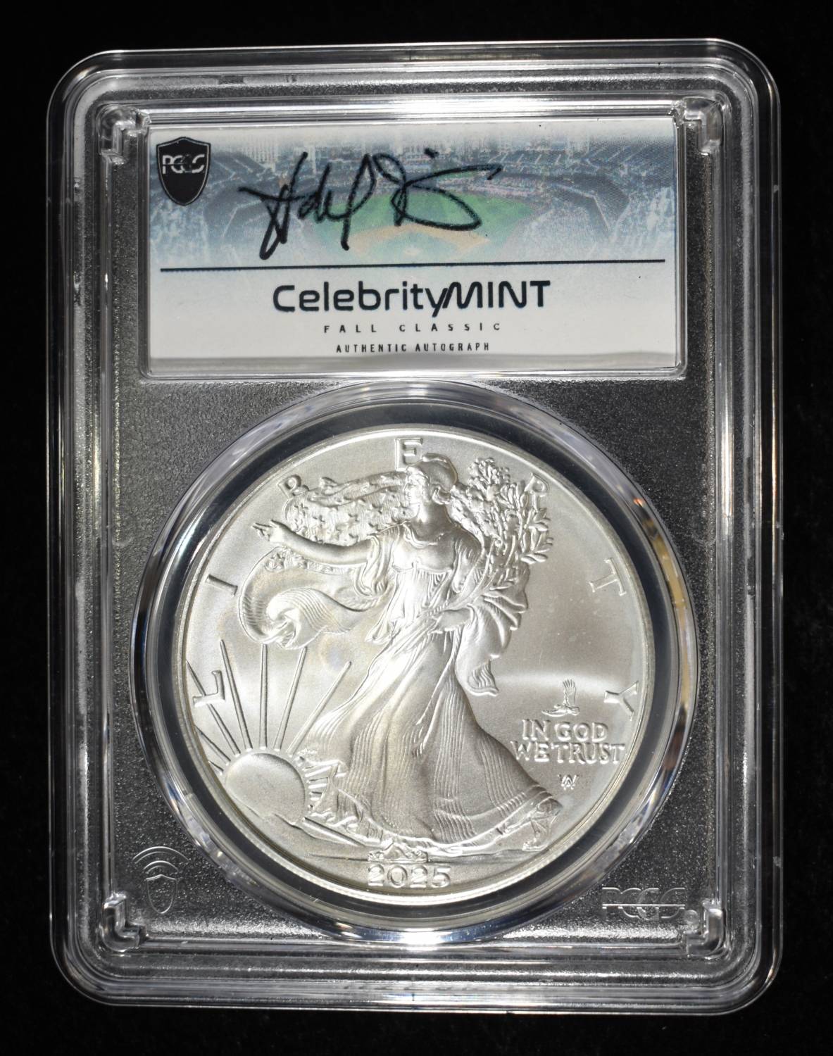 2025-(P) AMERICAN SILVER EAGLE PCGS GEM BU