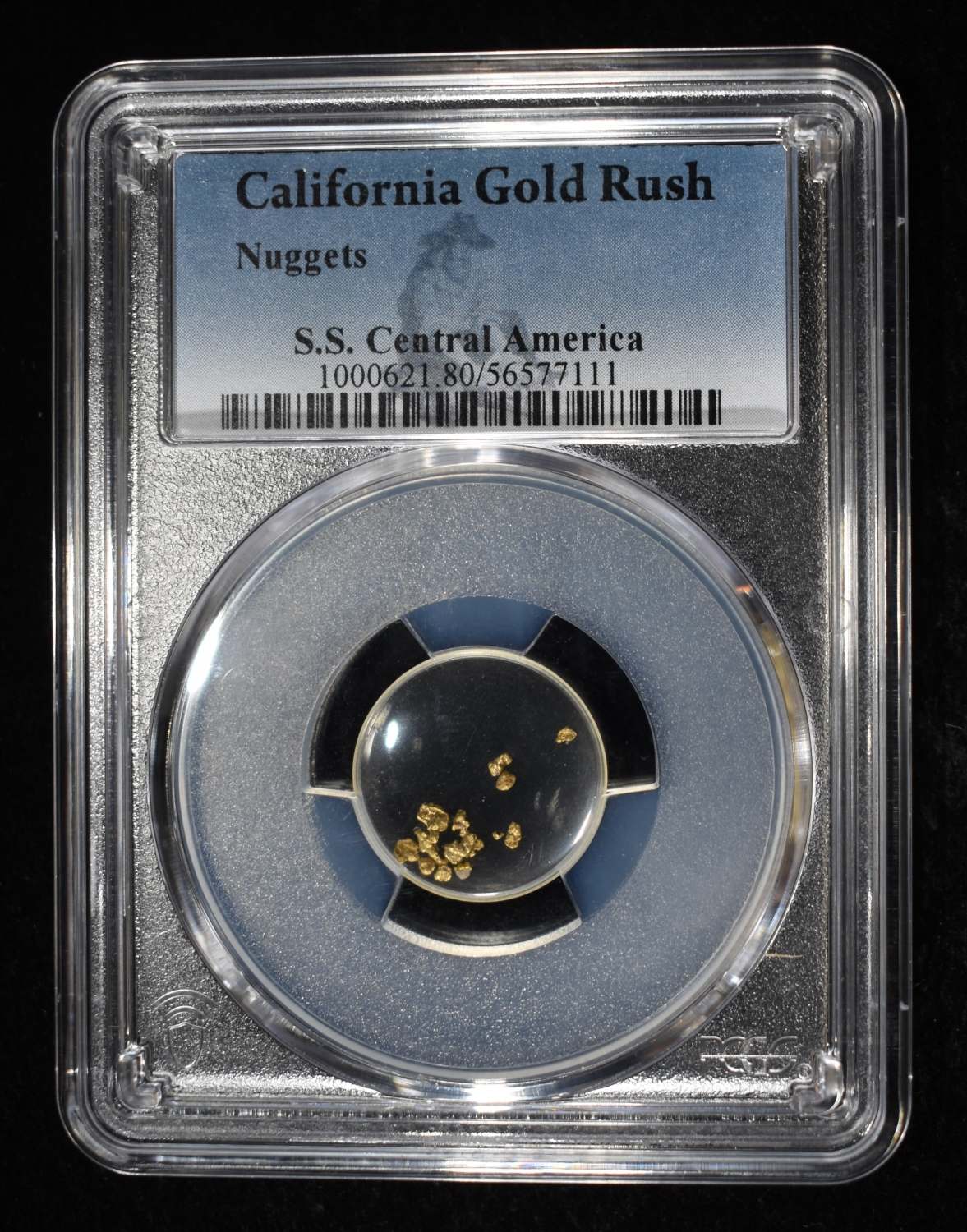 CALIFORNIA GOLD RUSH NUGGESTS PCGS