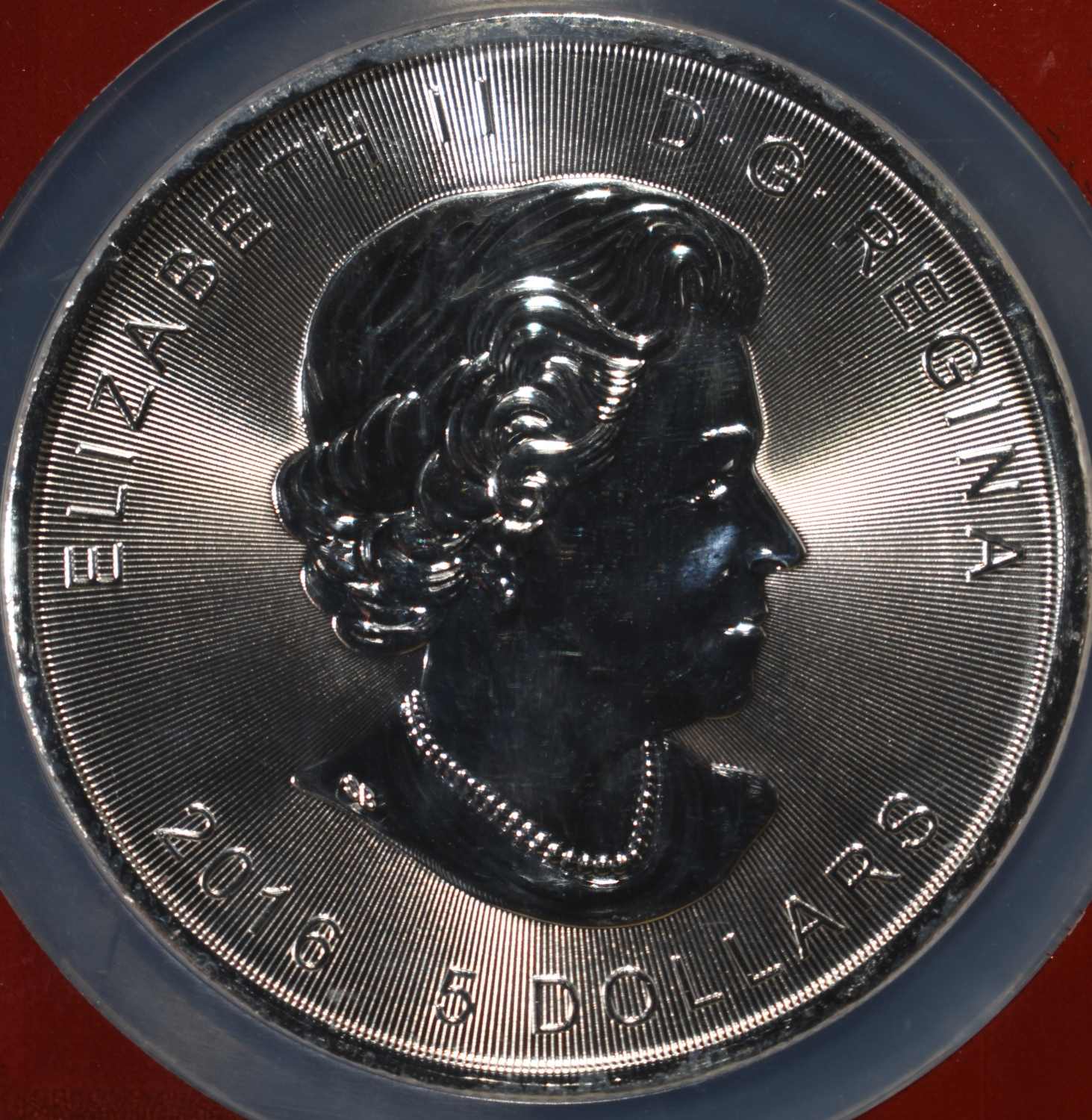 2016 1 OZ SILVER CANADA SUPERMAN NGC MS-69