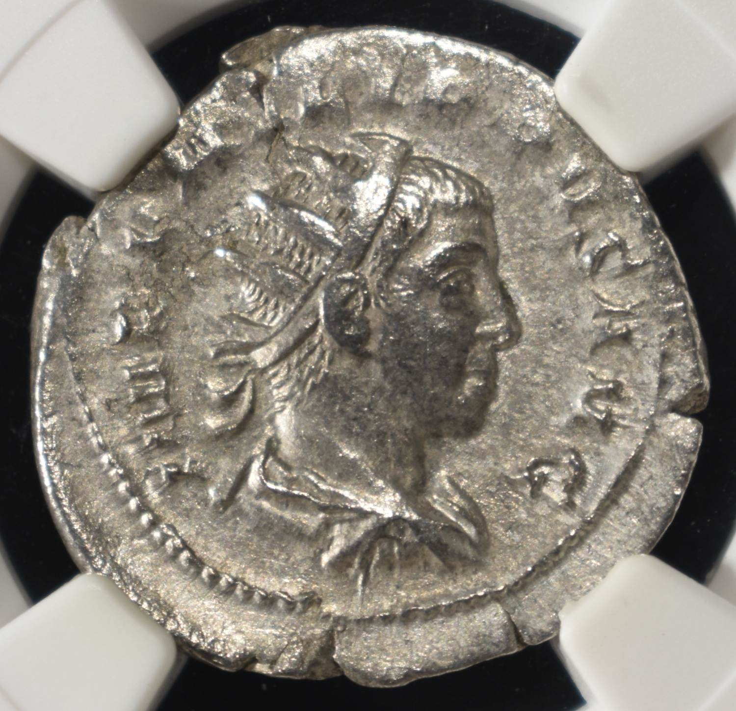 AD 247-249 PHILIP II, AR DOUBLE-DENARIUS NGC VF
