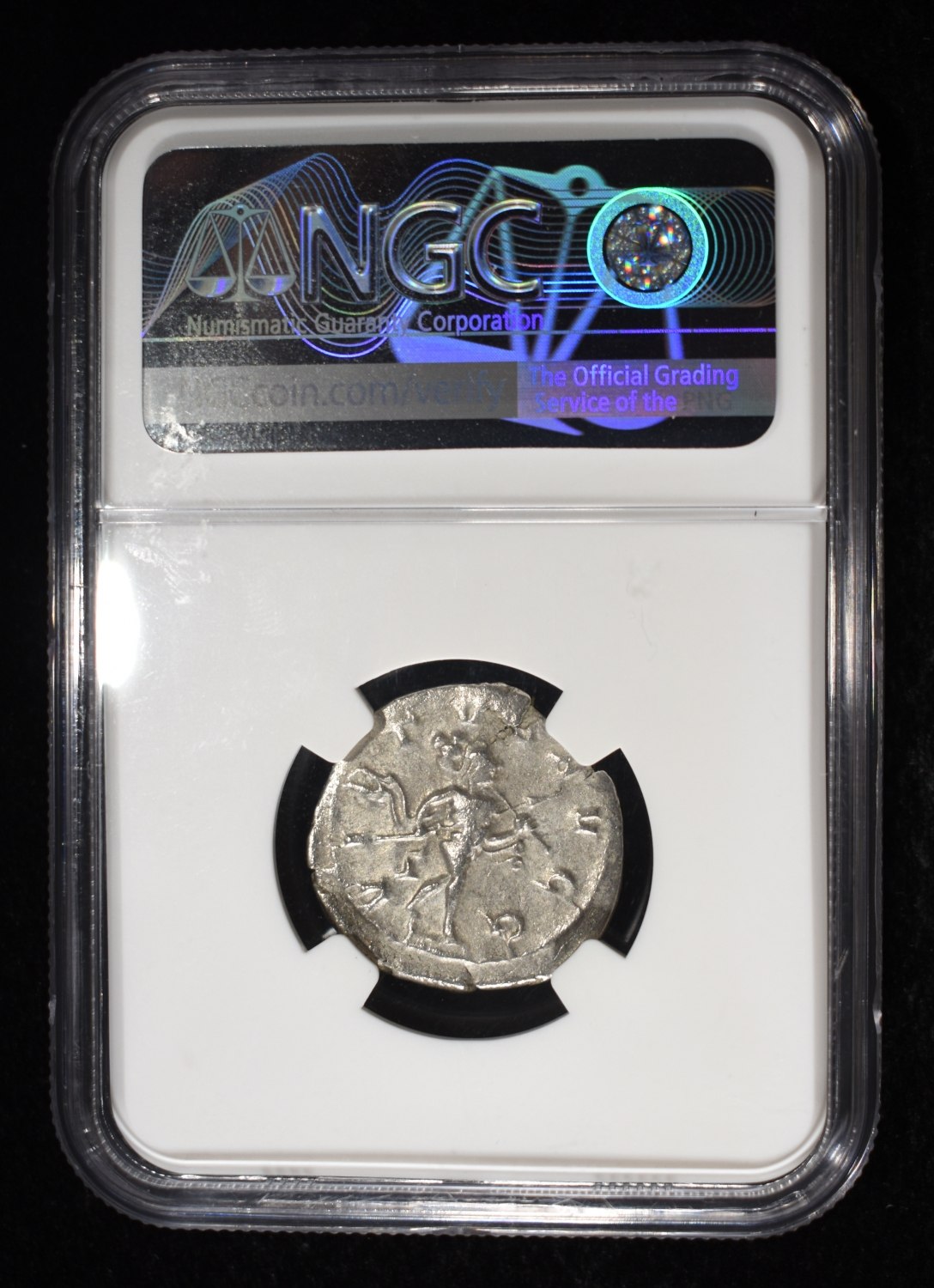 AD 247-249 PHILIP II, AR DOUBLE-DENARIUS NGC VF