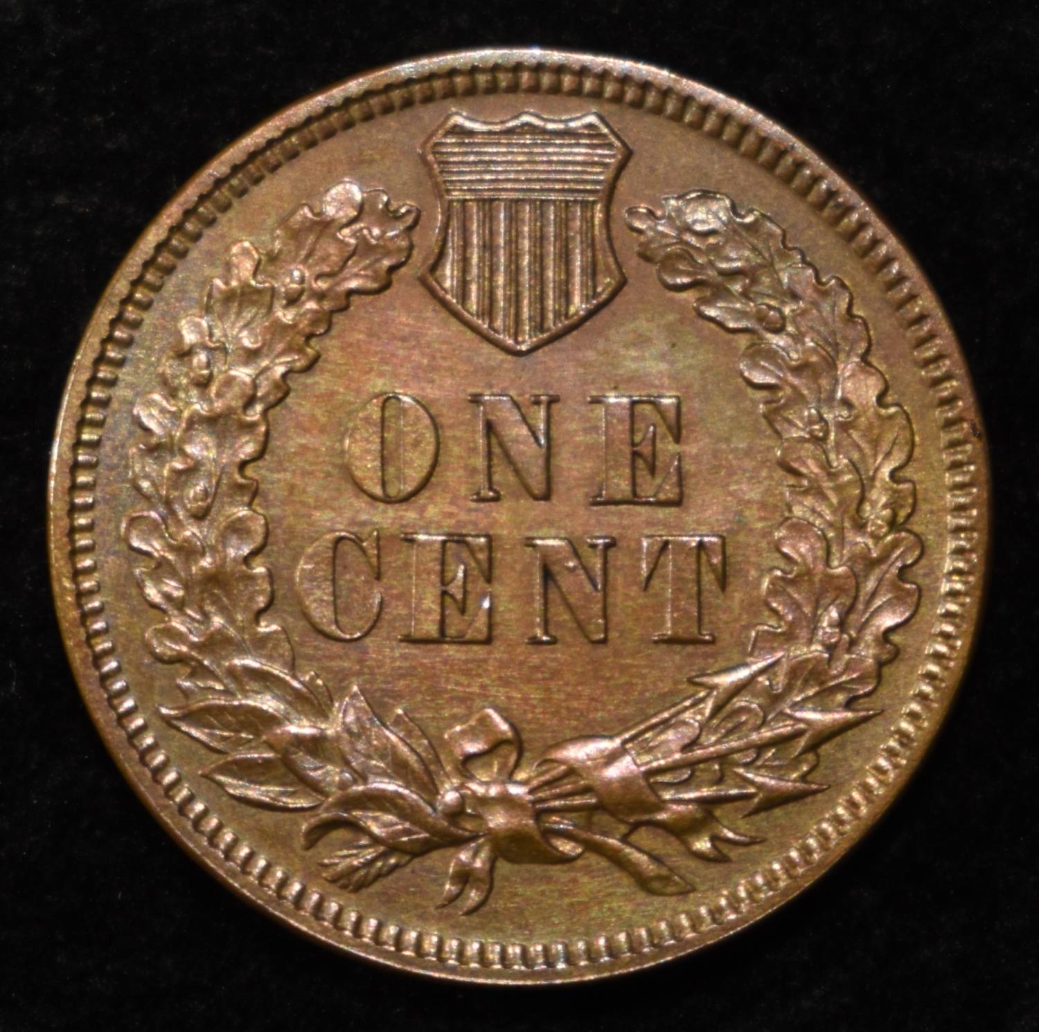 1876 INDIAN CENT CH/GEM PROOF BU