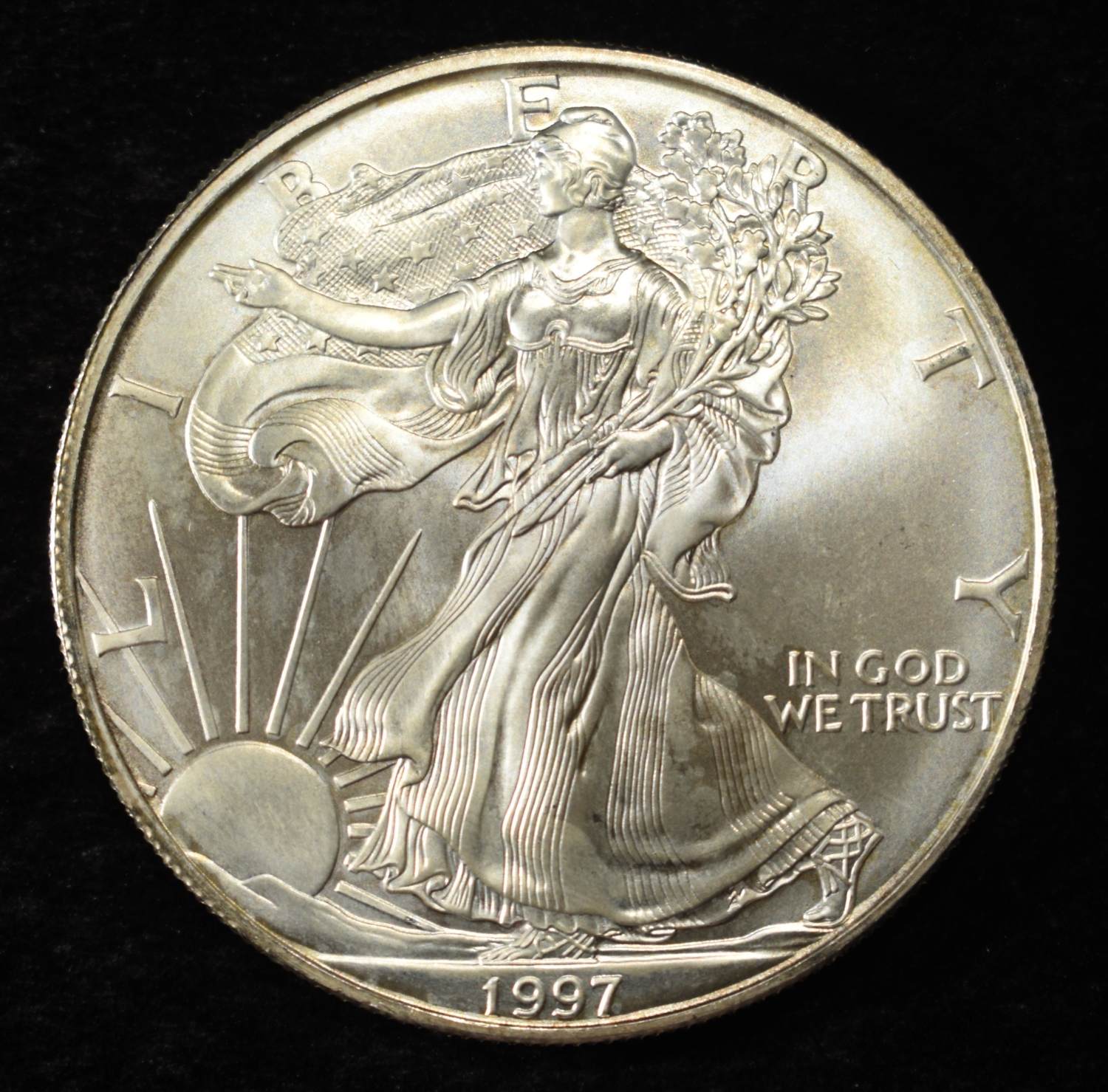 1997 AMERICAN SILVER EAGLE