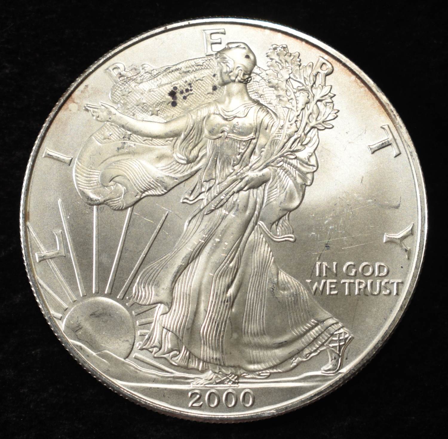 2000 AMERICAN SILVER EAGLE