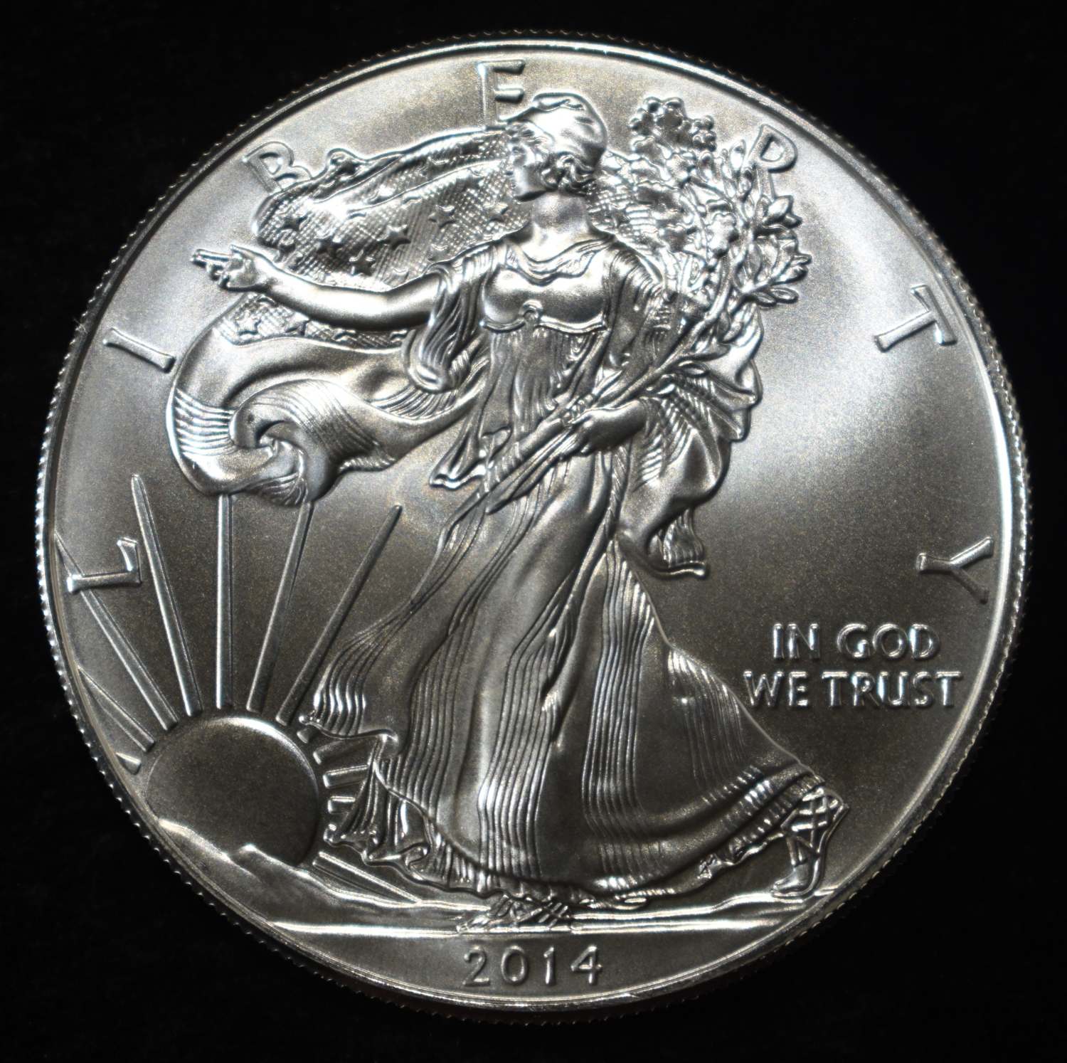 2014 AMERICAN SILVER EAGLE