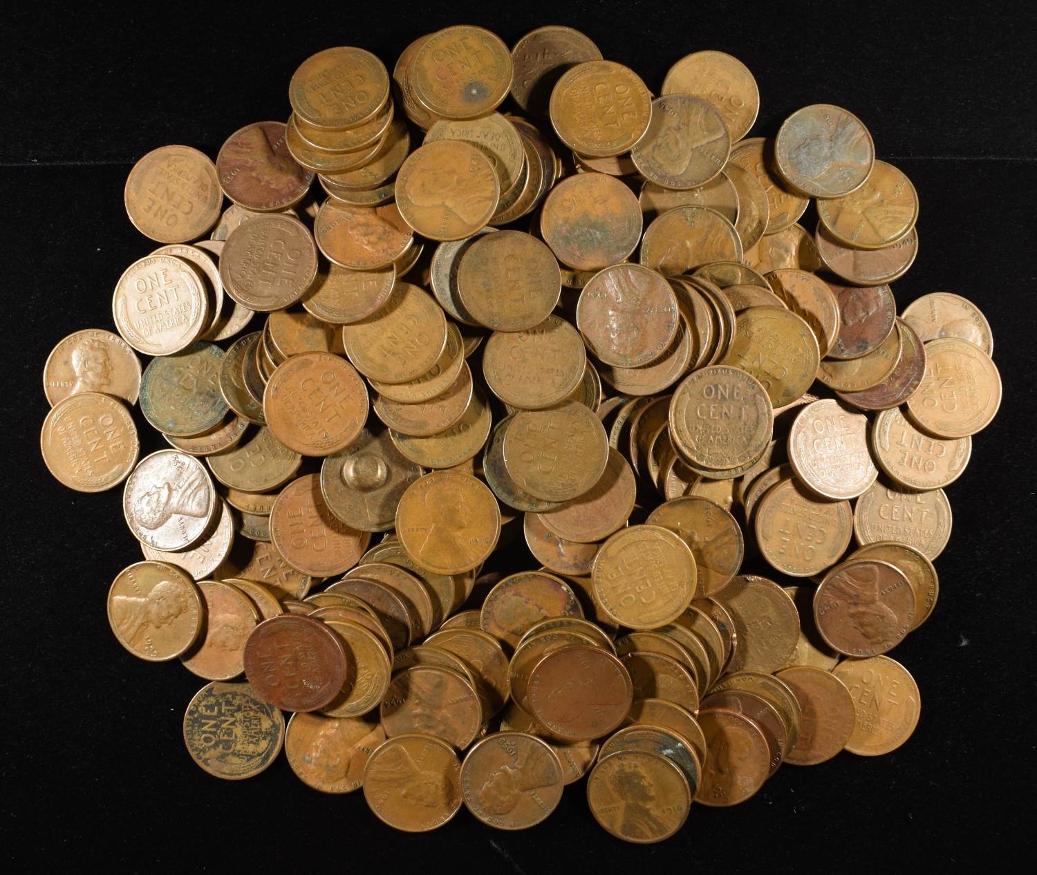 (182) WHEAT CENTS