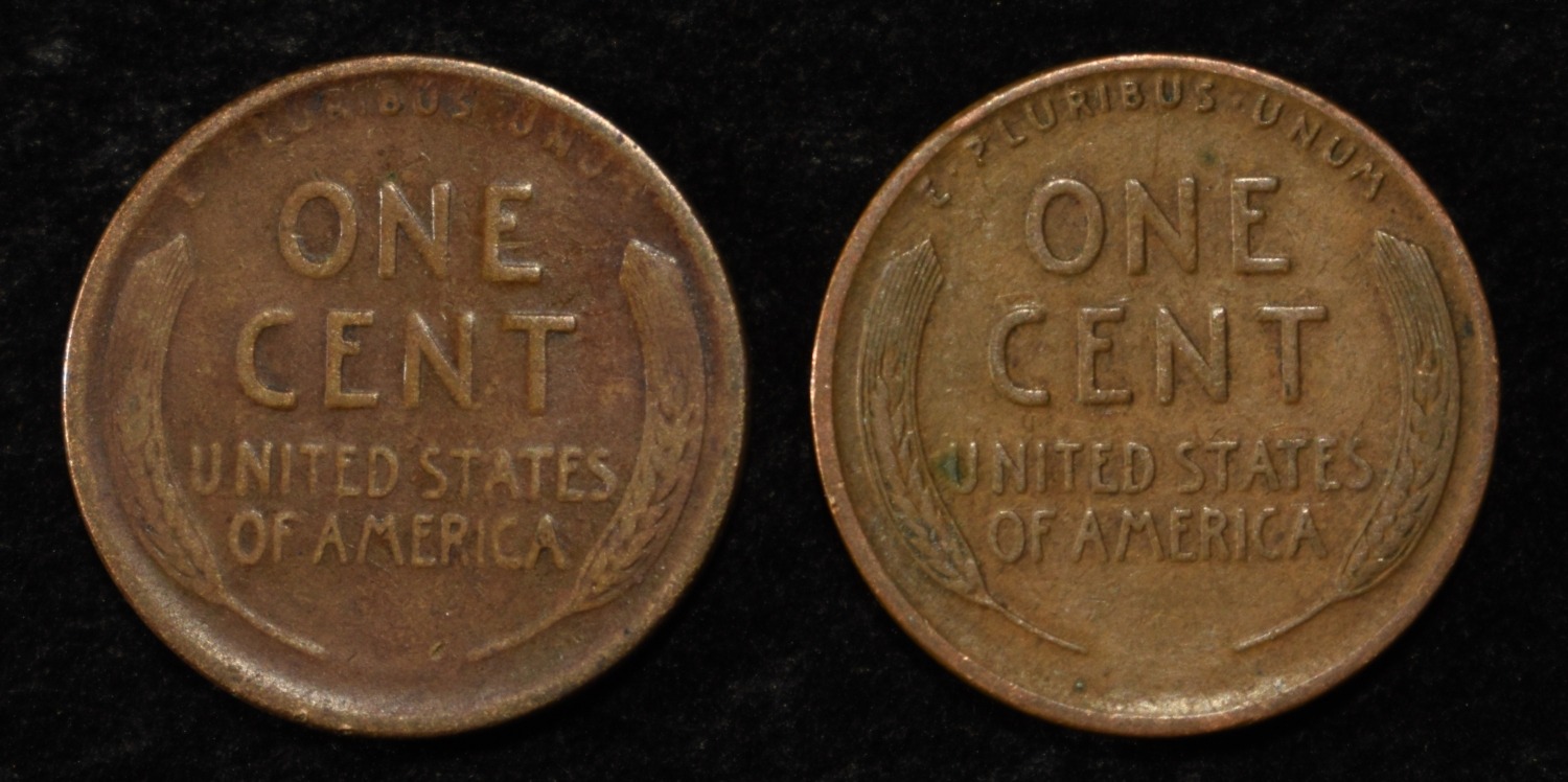 (80)D&S WHEAT CENTS FROM THE 20'S