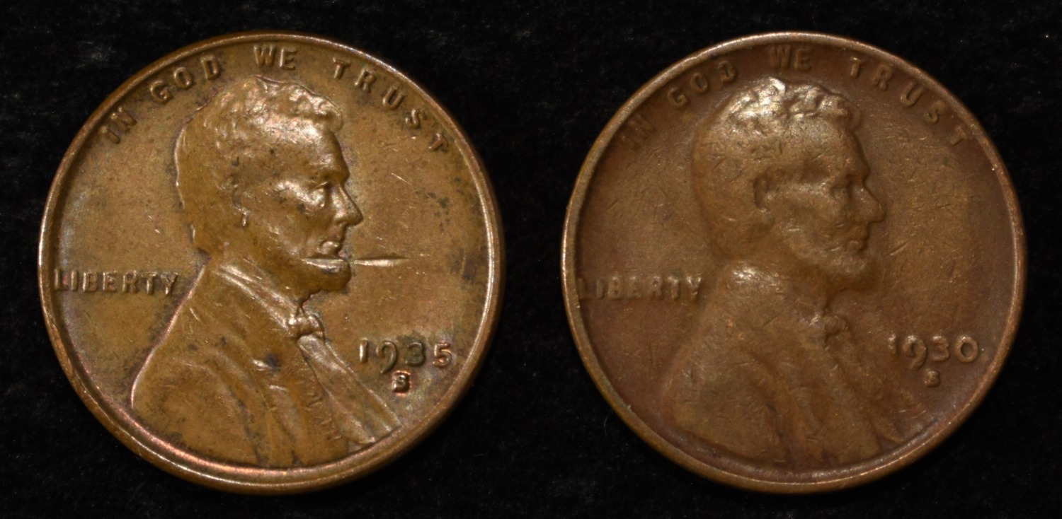 200 "S" MINT WHEAT CENTS