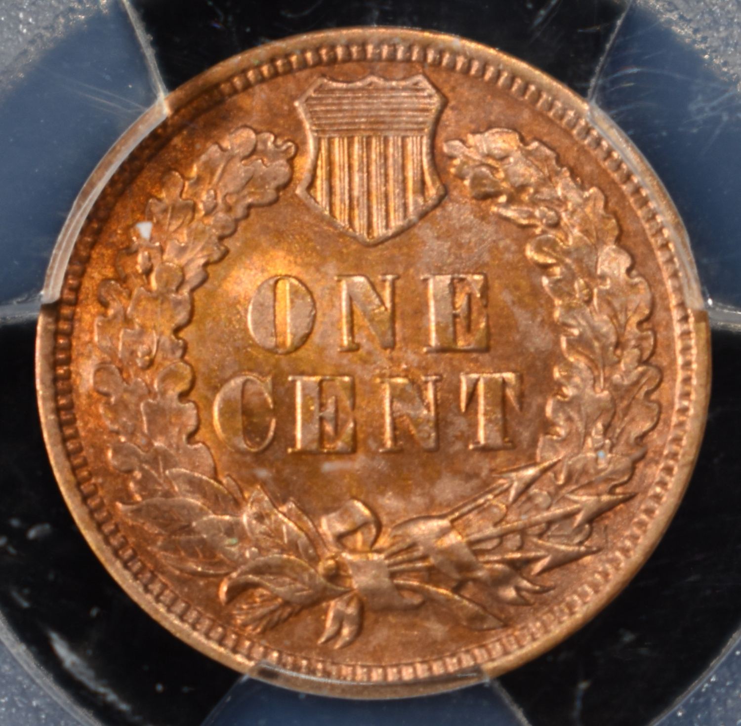 1907 INDIAN CENT PCGS GENUINE CLEANED-UNC DETAILS