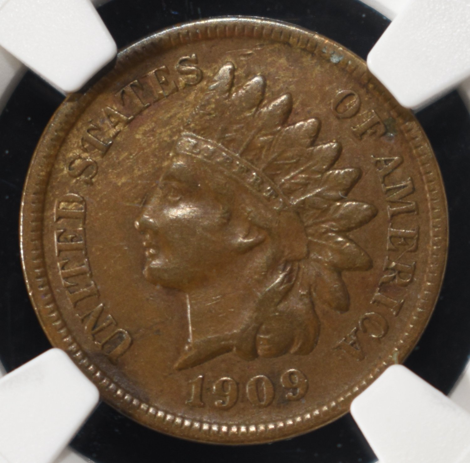 1909-S INDIAN CENT NGC XF45 BN