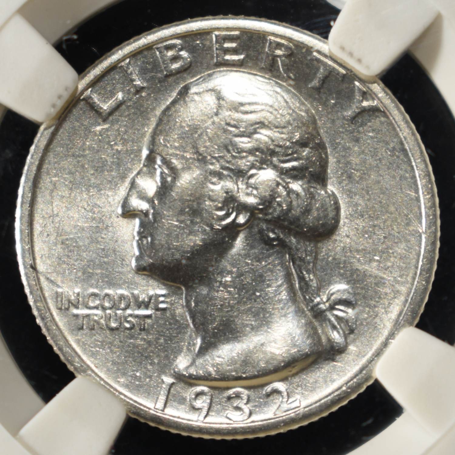 1932-S WASHINGTON QUARTER PGA CH BU