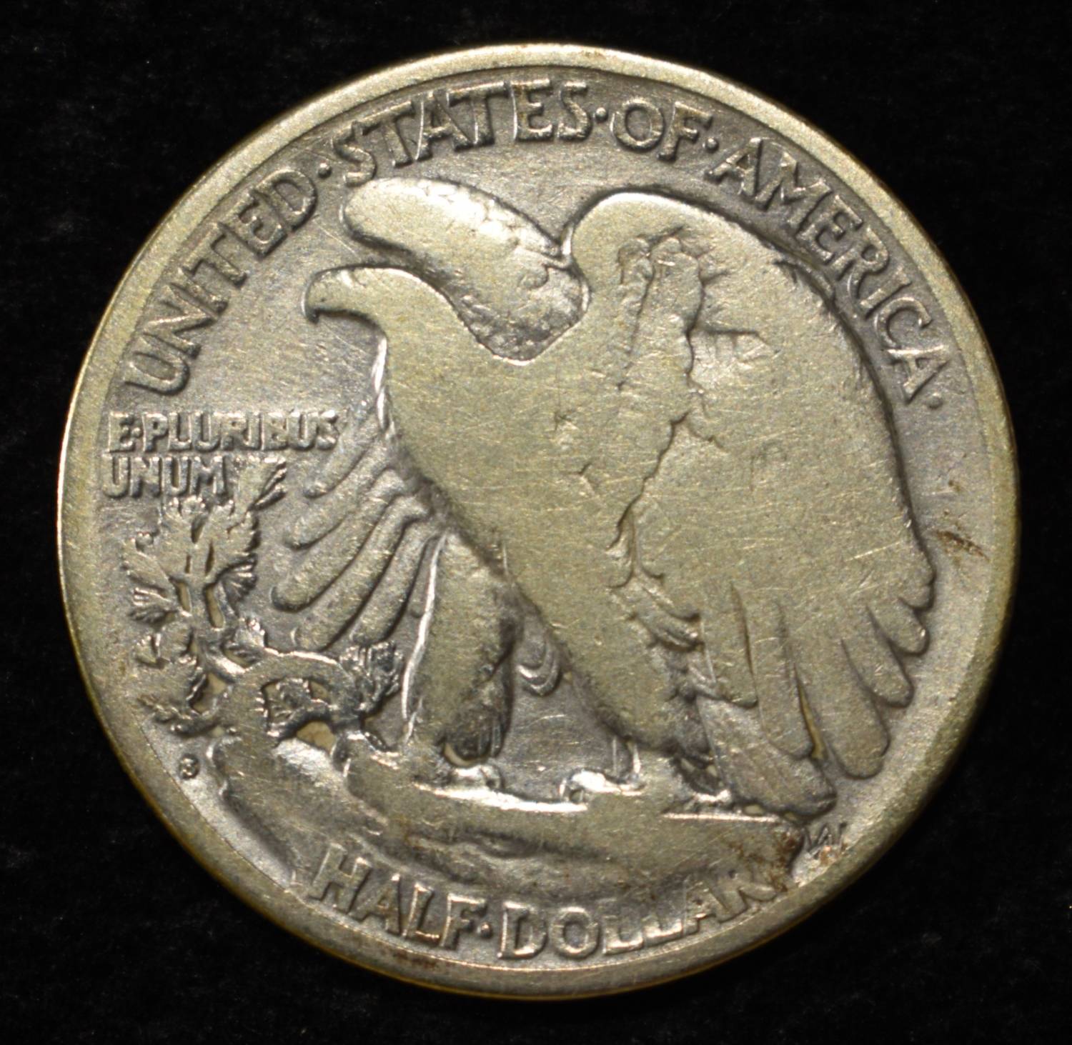 1921-S WALKING LIBERTY HALF DOLLAR VG/FINE