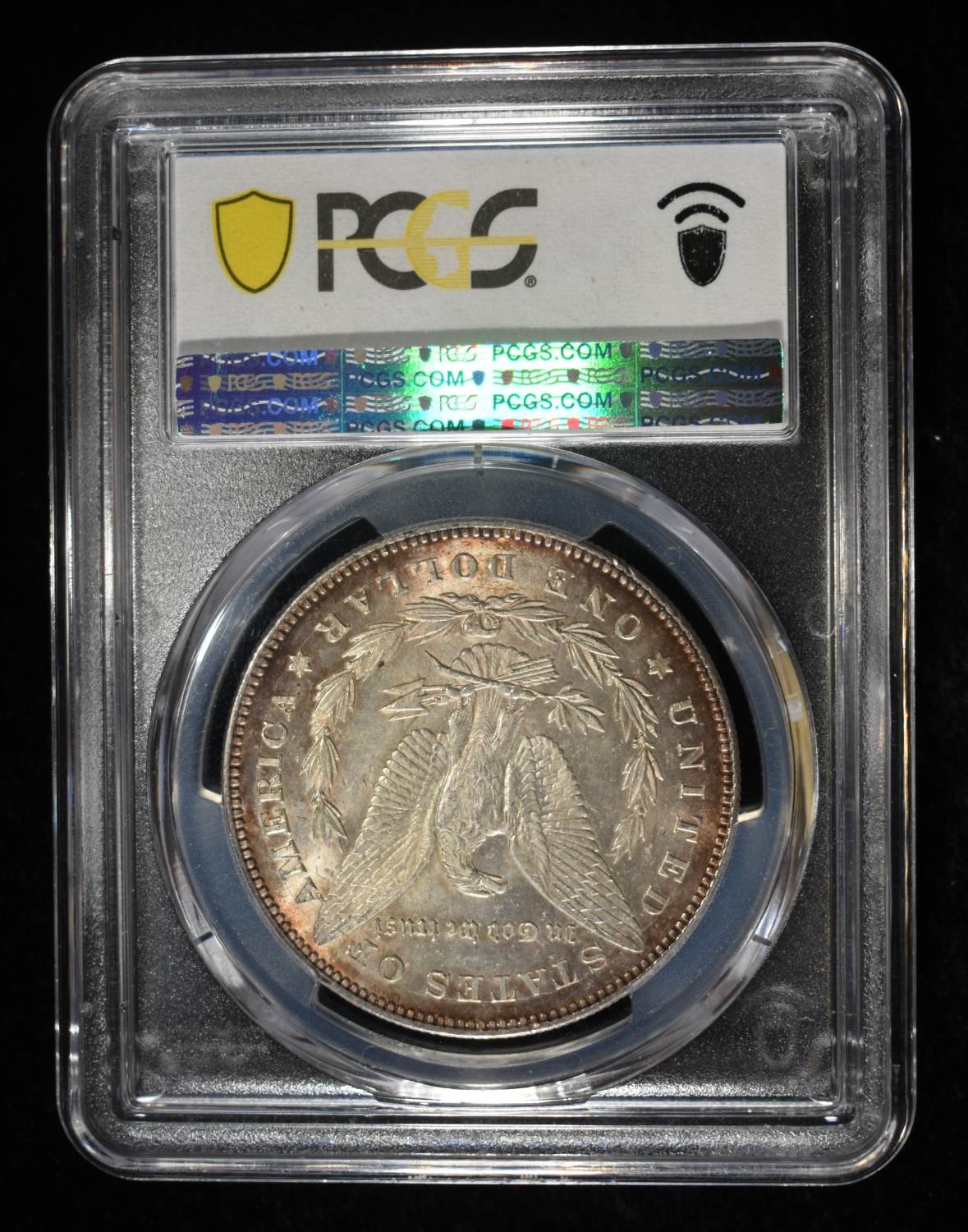 1878 7TF REV. 78 MORGAN DOLLAR PCGS AU-58