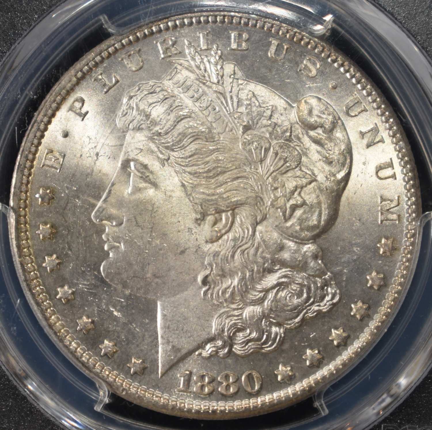 1880 MORGAN DOLLAR PCGS MS-64