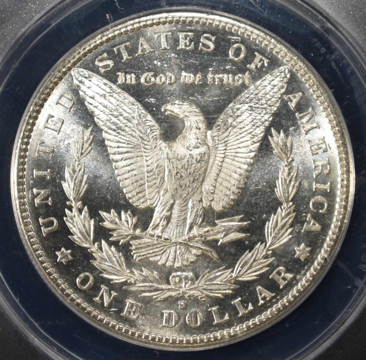 1880-S MORGAN DOLLAR ANACS MS-62