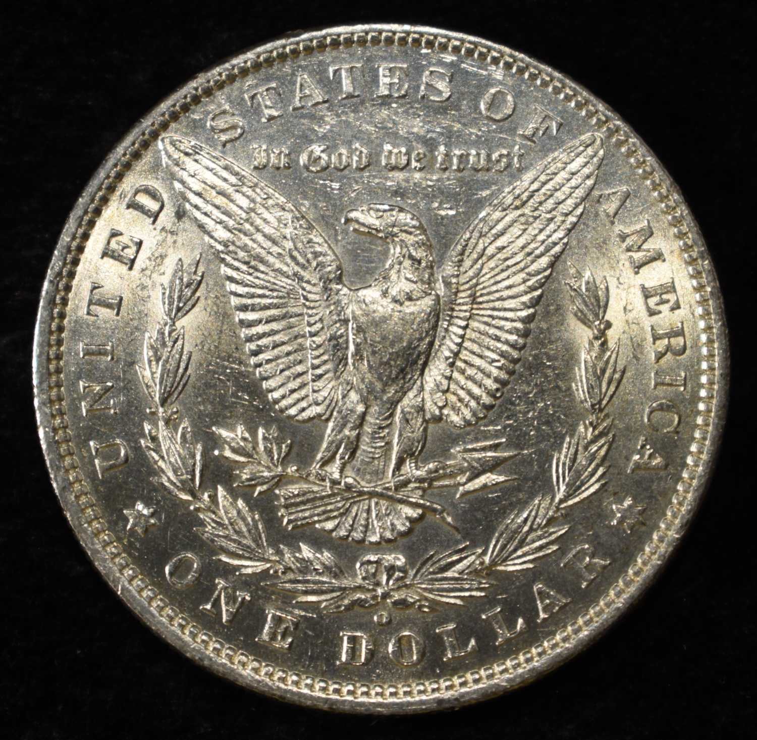 1880-O MORGAN DOLLAR AU/BU