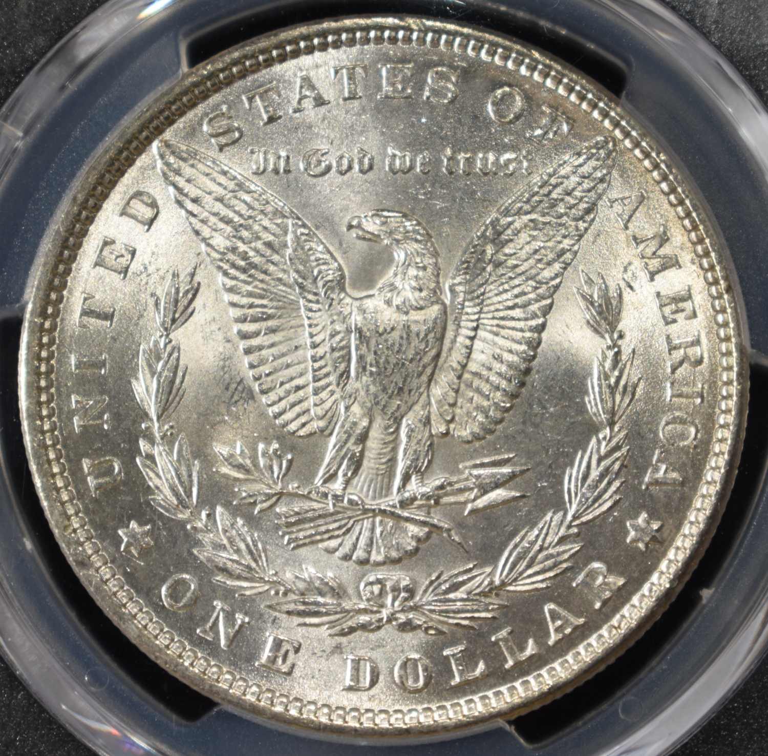 1881 MORGAN DOLLAR PCGS MS-63